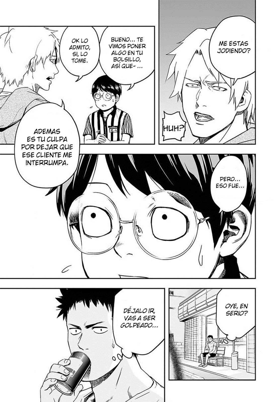 TSUYOSHI Capitulo 1: En busca del más fuerte página 37