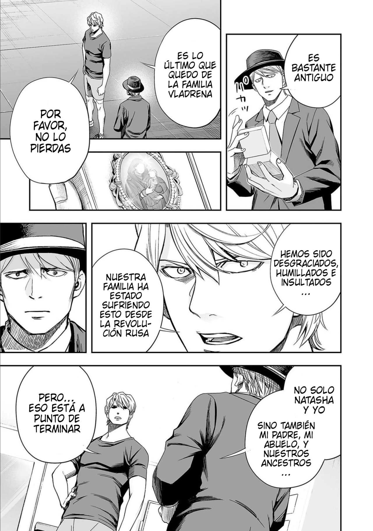 TSUYOSHI Capitulo 134: El más débil página 7