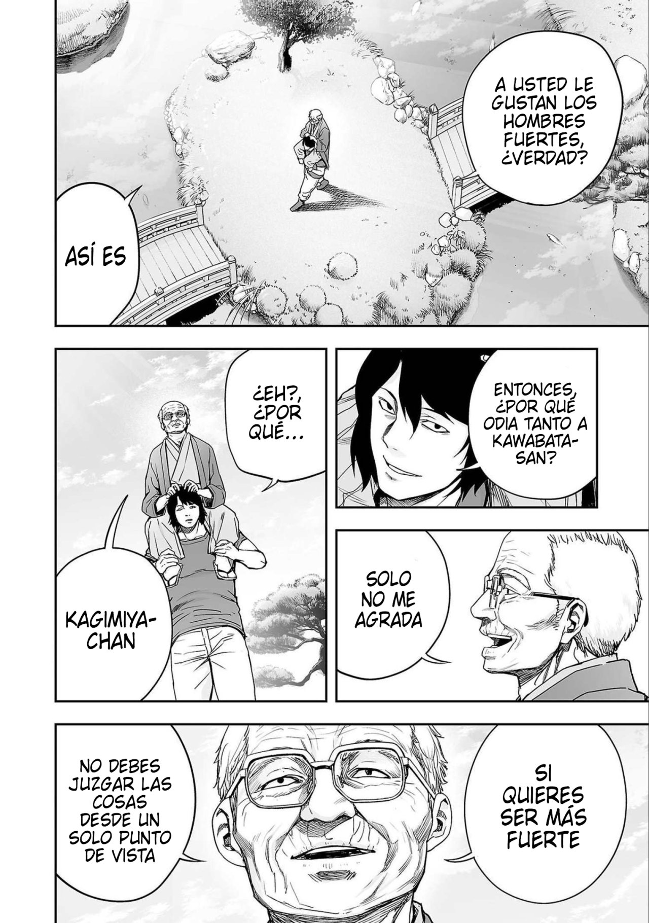 TSUYOSHI Capitulo 151: Hombre fuerte página 16