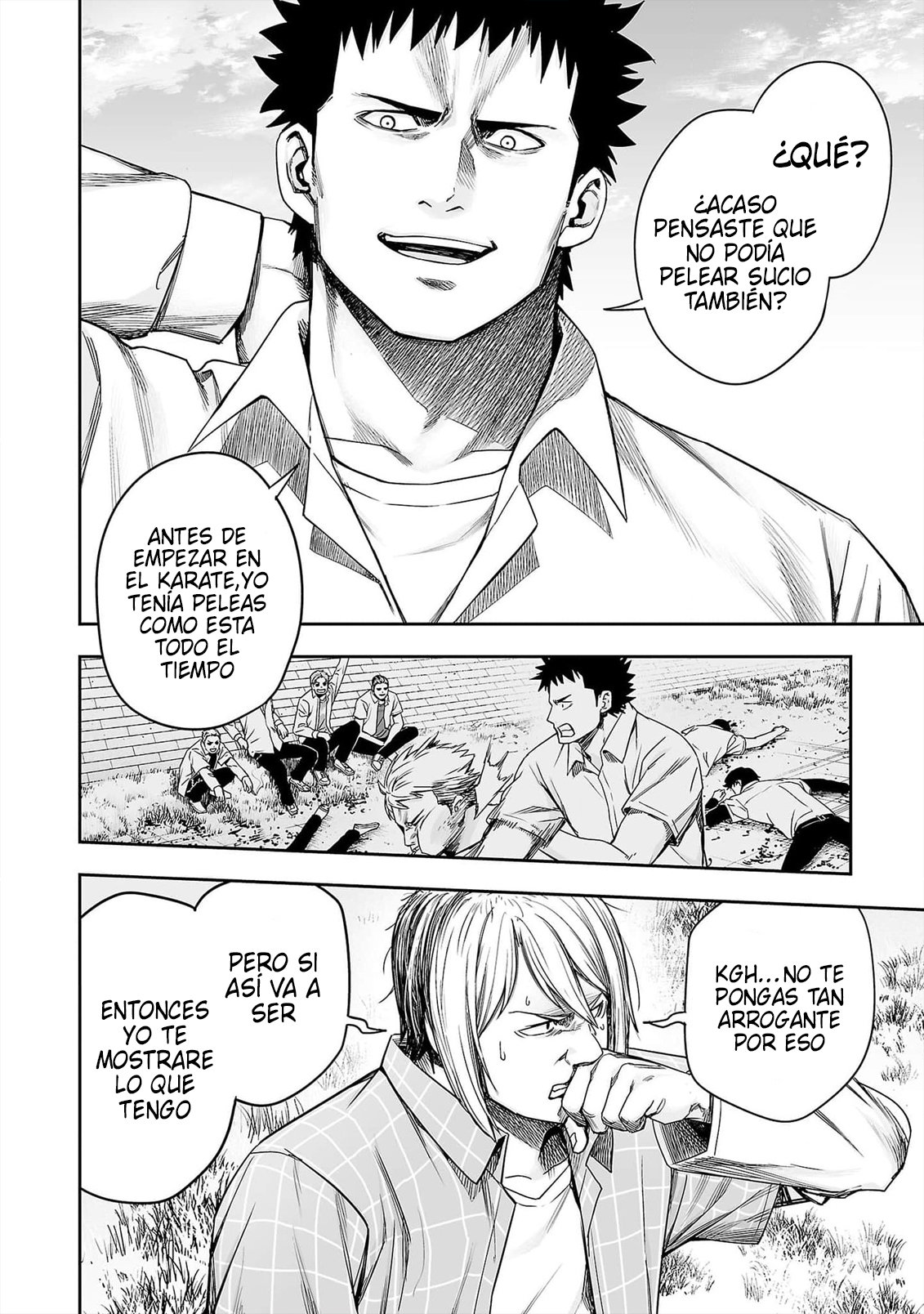 TSUYOSHI Capitulo 159: Pelea callejera página 12