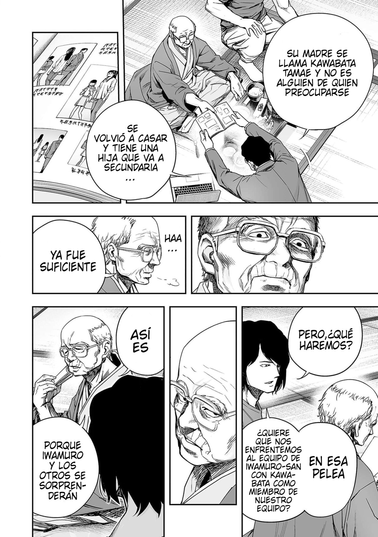 TSUYOSHI Capitulo 174: Enseñanzas de madre página 14