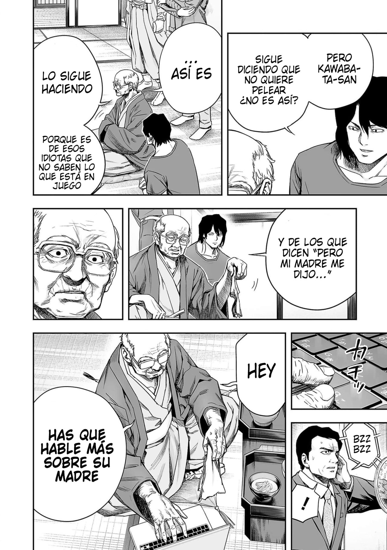 TSUYOSHI Capitulo 174: Enseñanzas de madre página 16