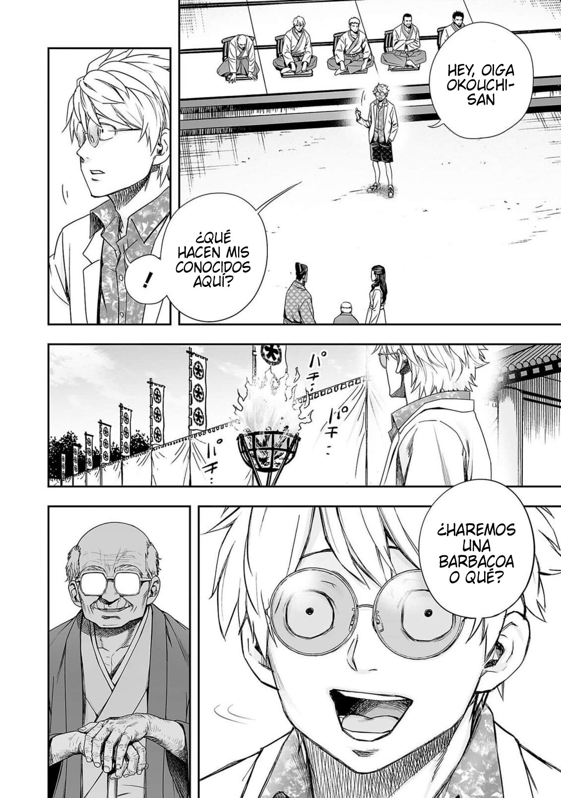 TSUYOSHI Capitulo 181: Barbacoa página 8