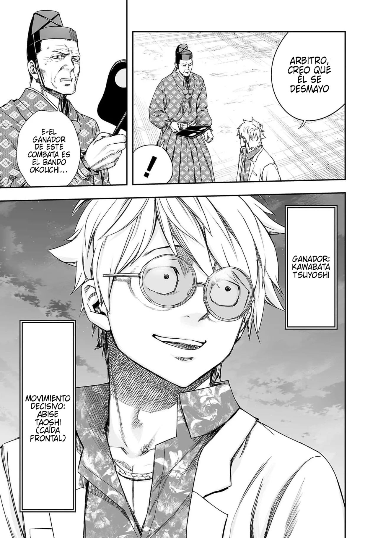 TSUYOSHI Capitulo 190: Cara a cara página 14