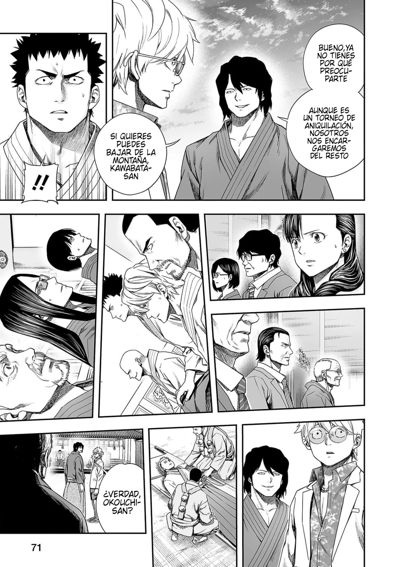 TSUYOSHI Capitulo 191: Celebración de victoria página 9