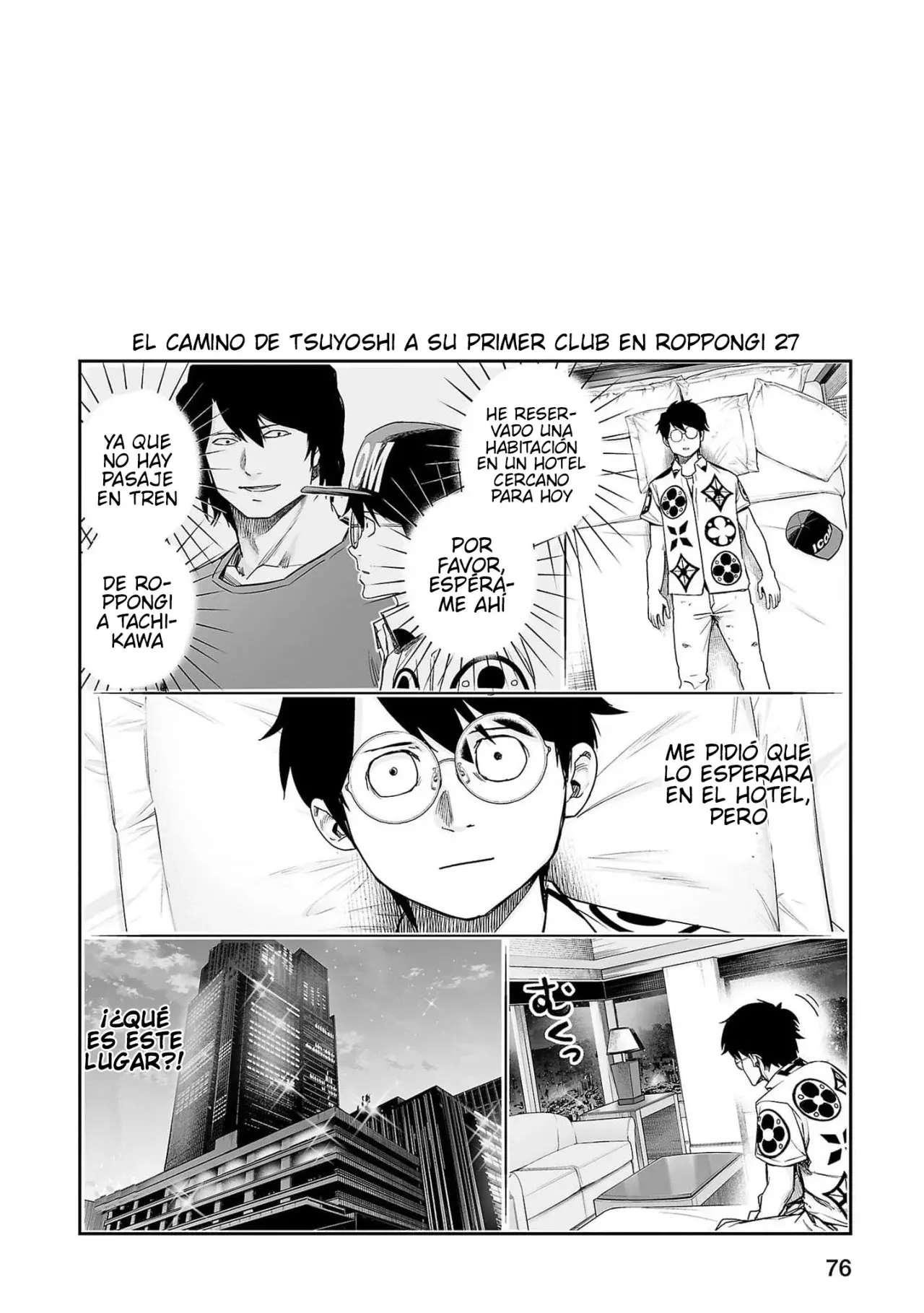 TSUYOSHI Capitulo 214: Jugar página 18