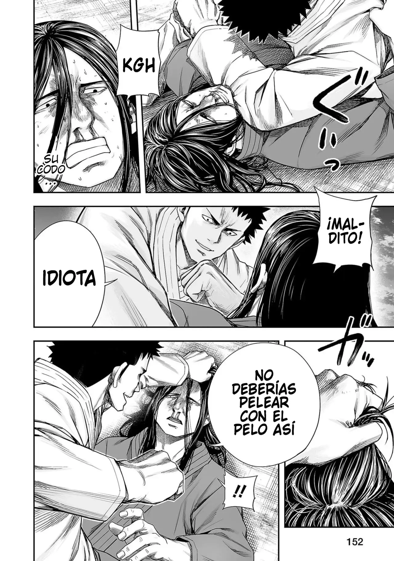 TSUYOSHI Capitulo 218: Técnicas de piso página 12