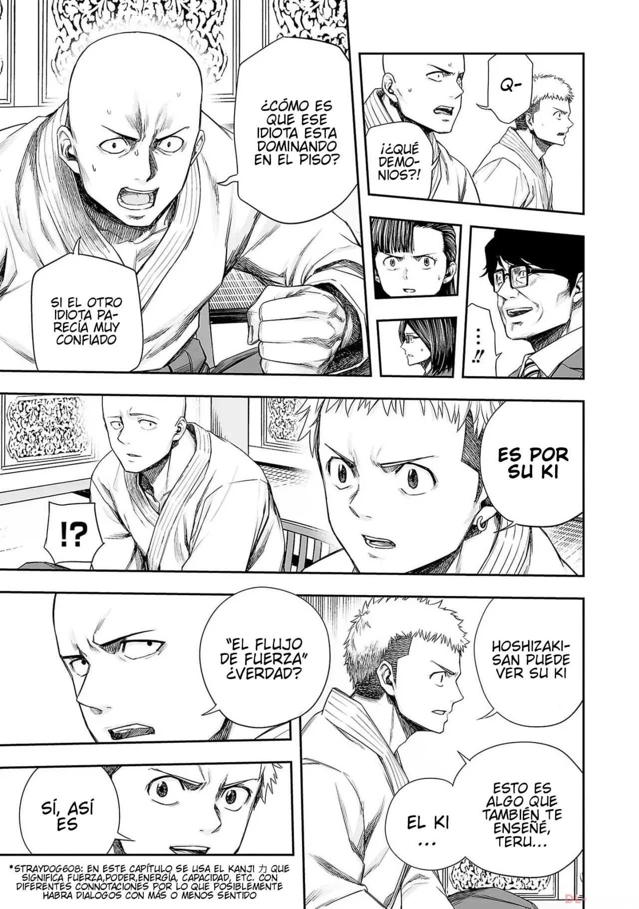 TSUYOSHI Capitulo 218: Técnicas de piso página 9