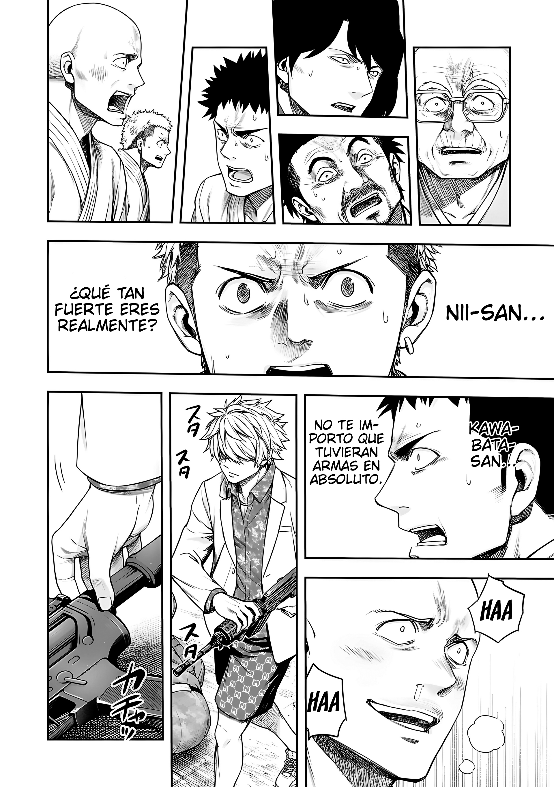 TSUYOSHI Capitulo 253: ¡¡Que puto asco!! página 9