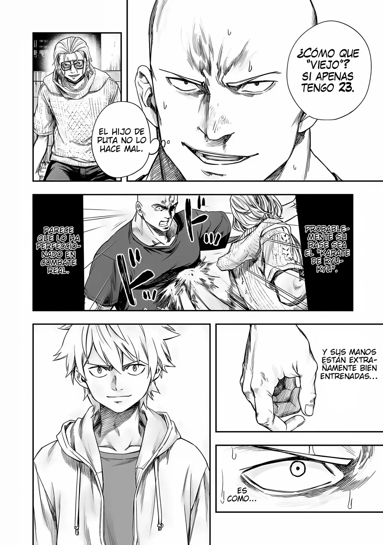 TSUYOSHI Capitulo 278: Arrollado página 16