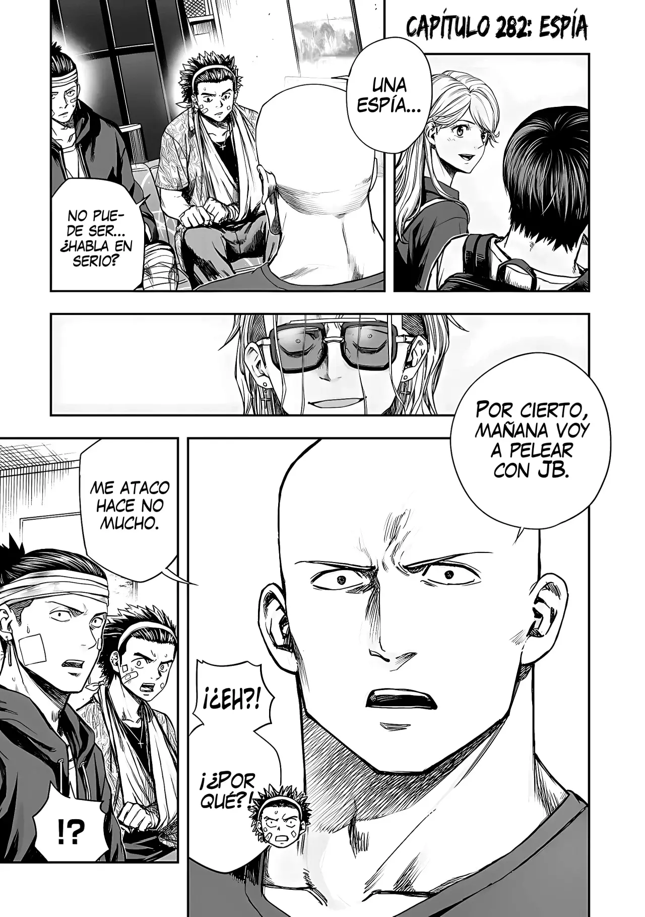TSUYOSHI Capitulo 282: Espía página 4