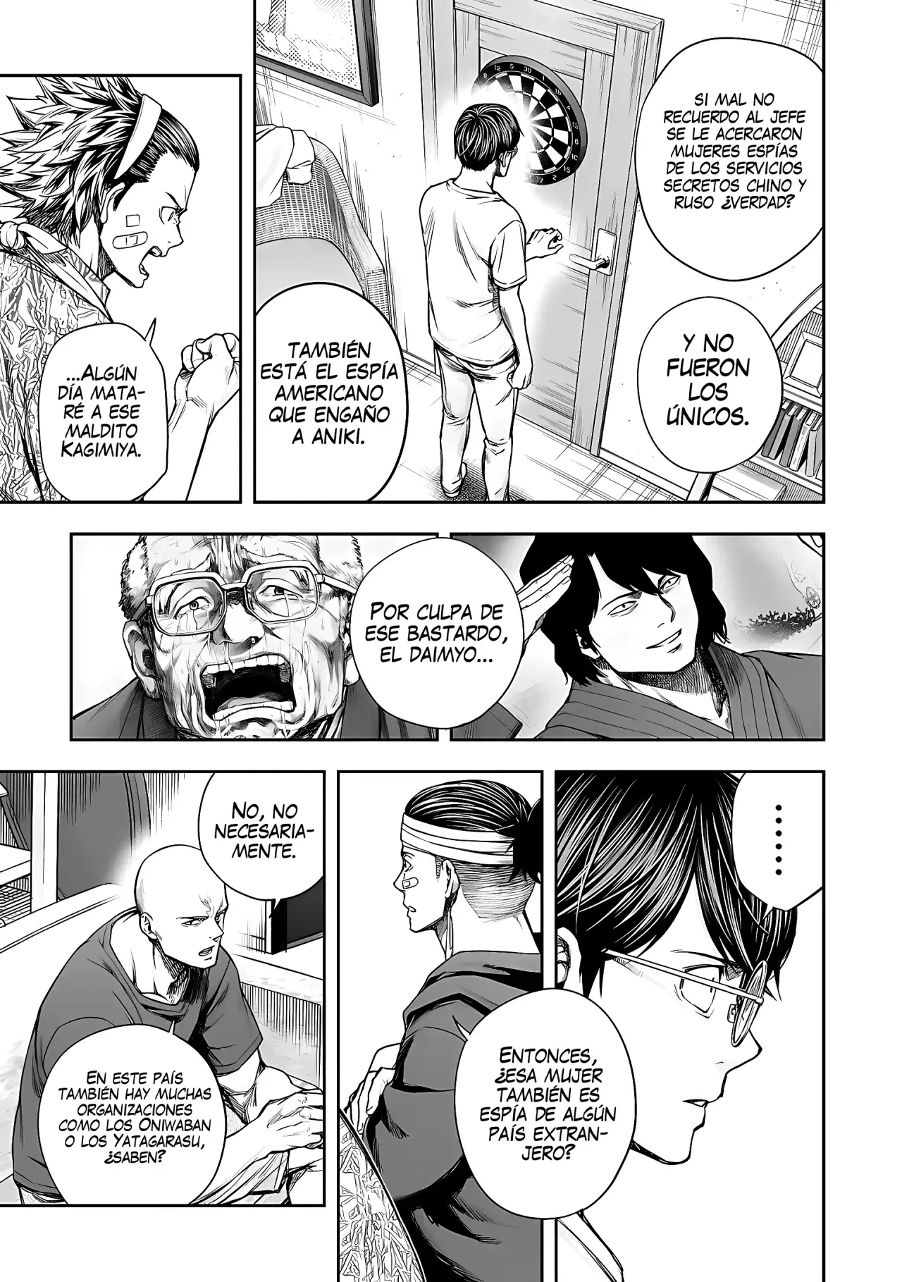 TSUYOSHI Capitulo 282: Espía página 8