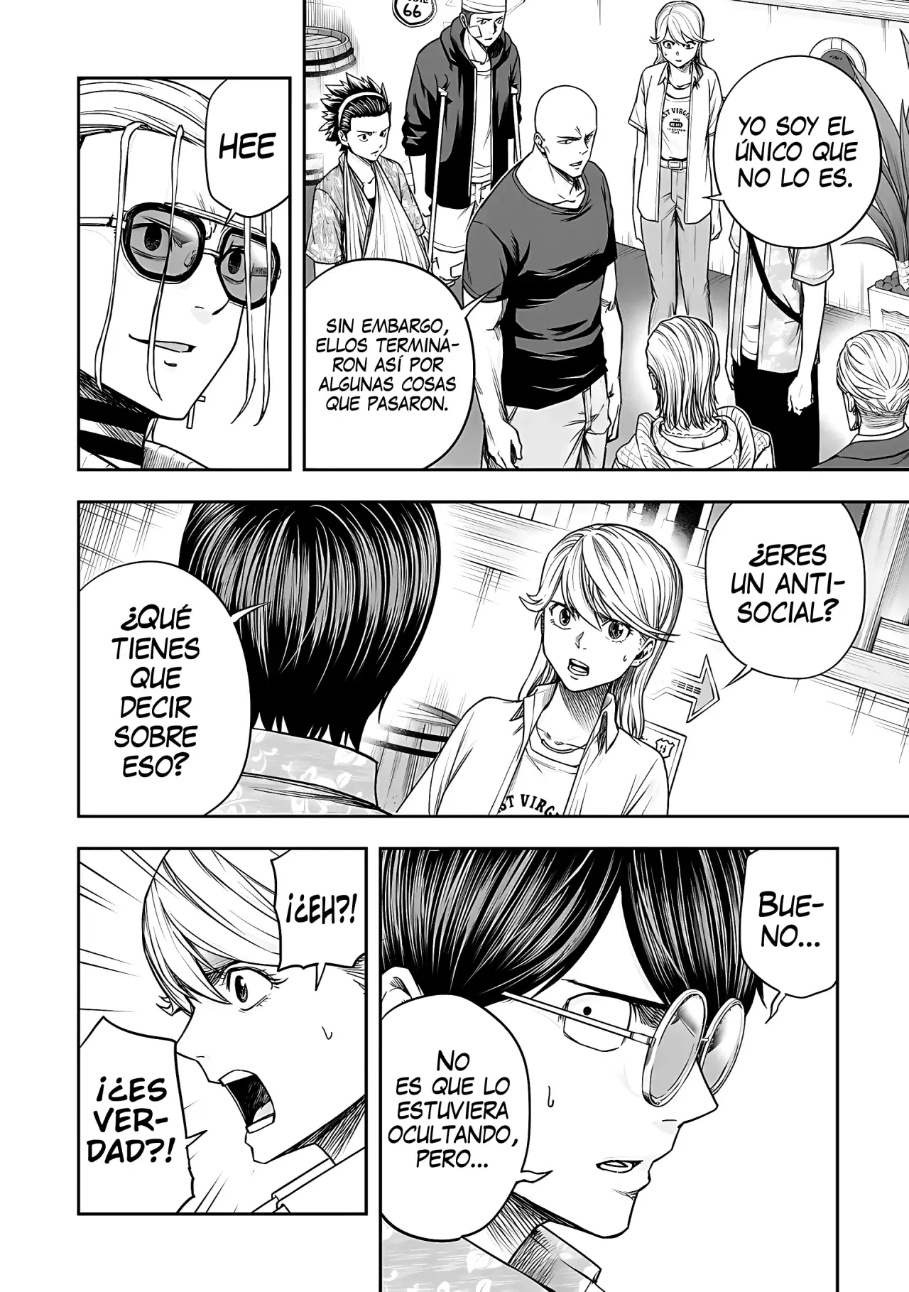 TSUYOSHI Capitulo 287: Fuerza antisocial página 14