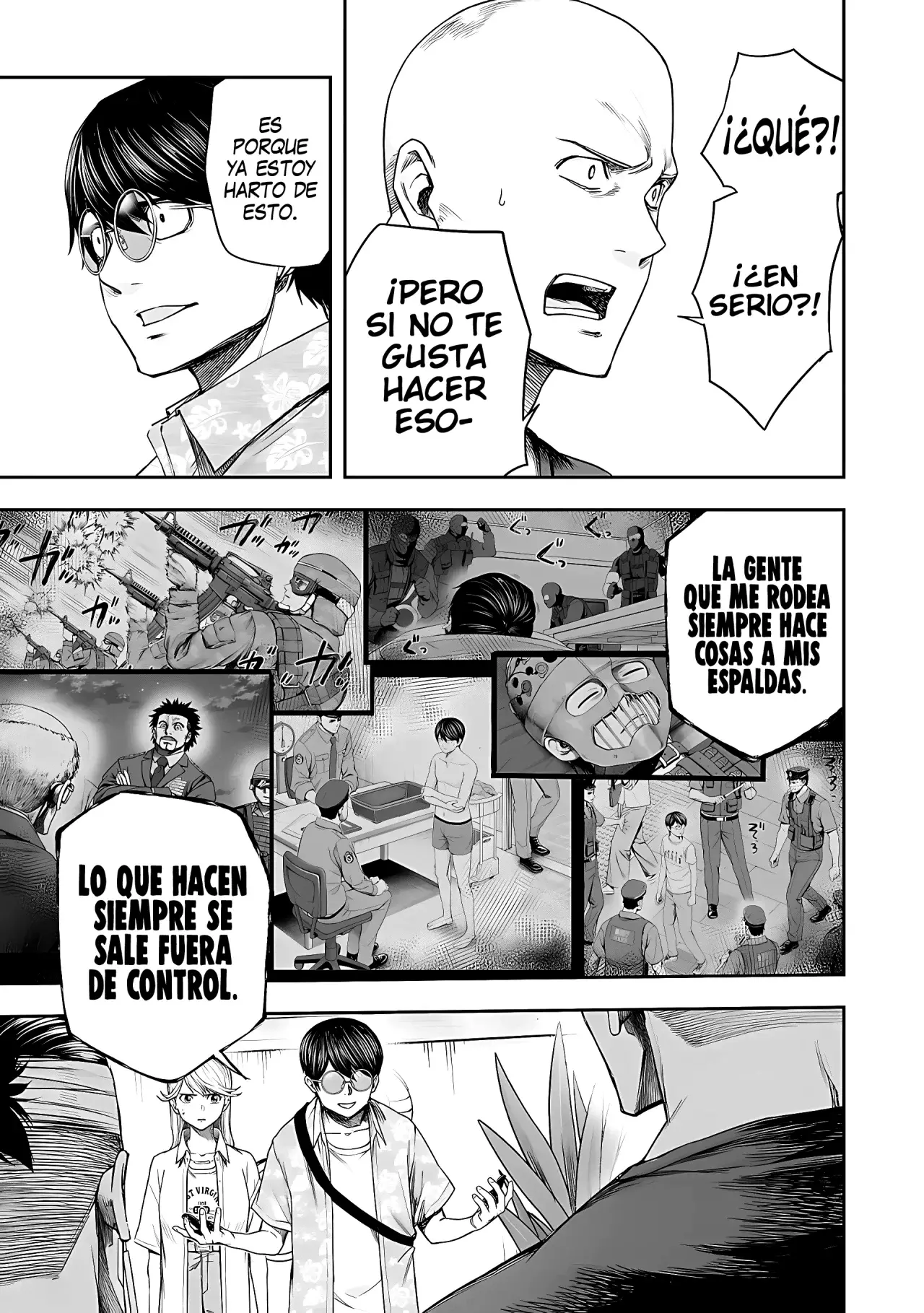 TSUYOSHI Capitulo 289: Compañeros página 7