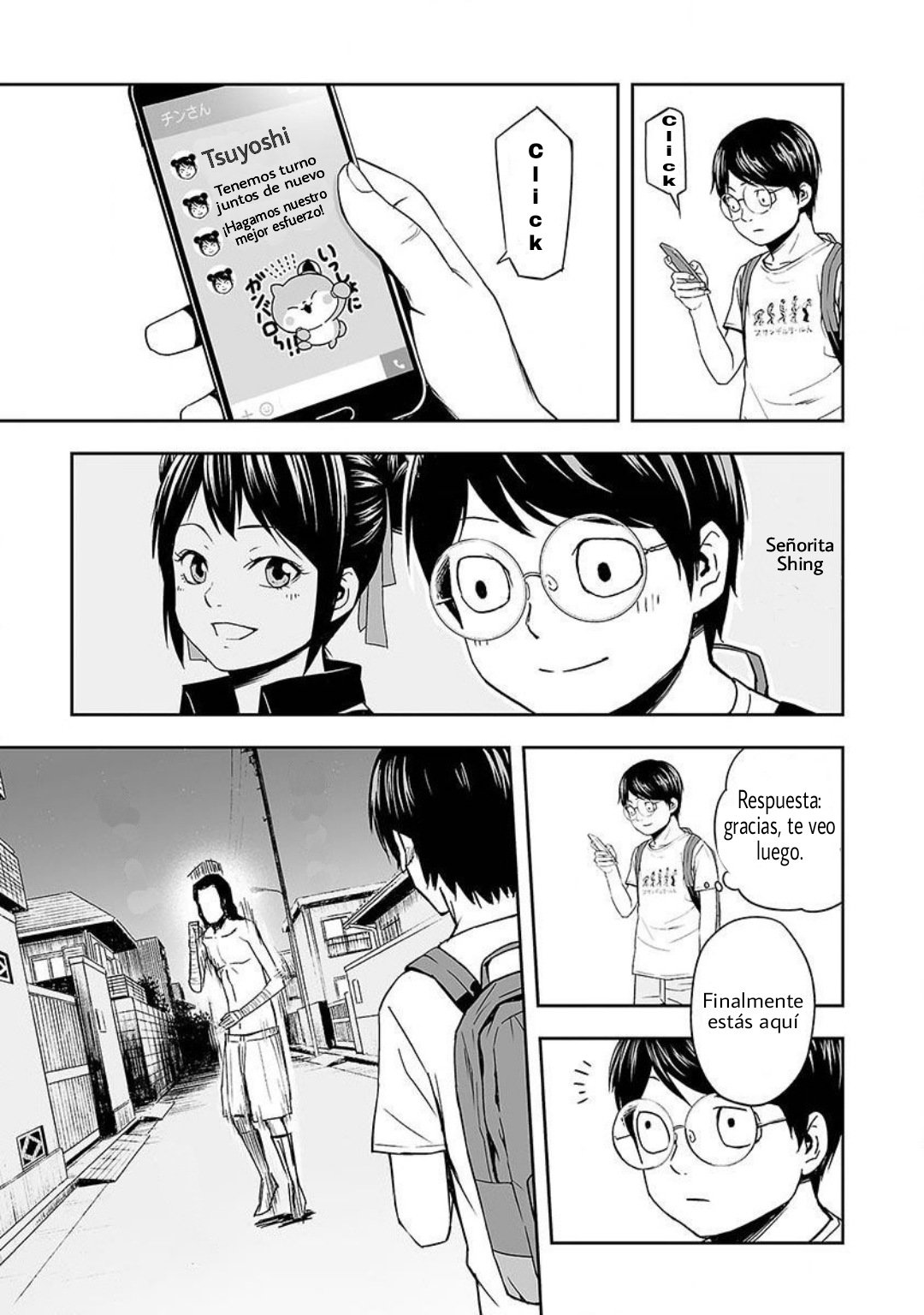 TSUYOSHI Capitulo 3: Perseguido página 14