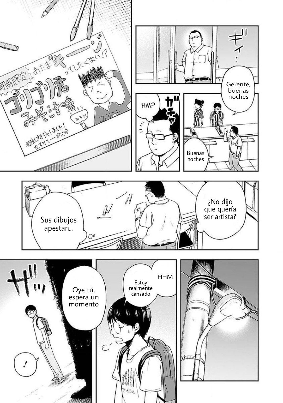 TSUYOSHI Capitulo 3: Perseguido página 18