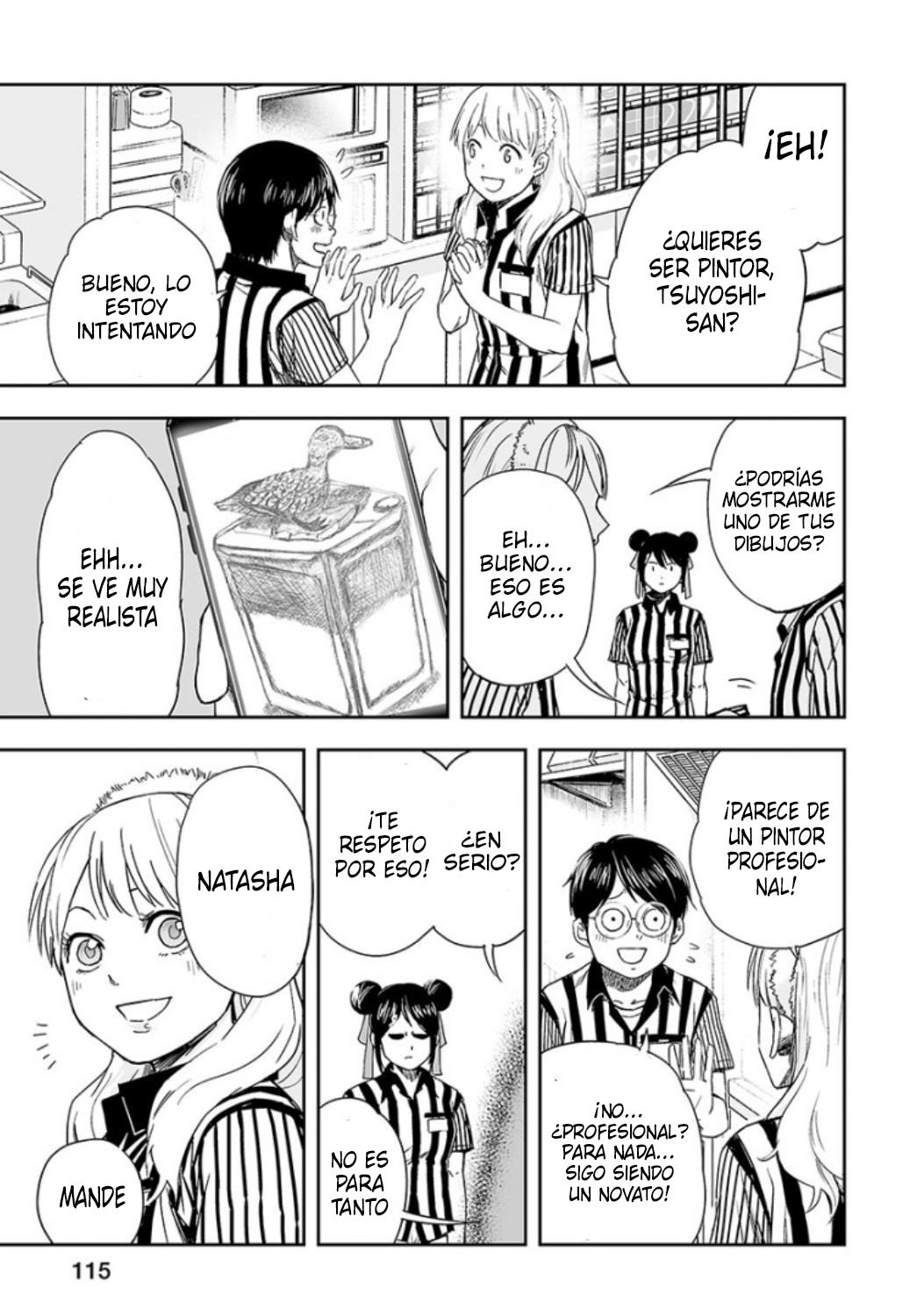 TSUYOSHI Capitulo 34: Impacto página 3