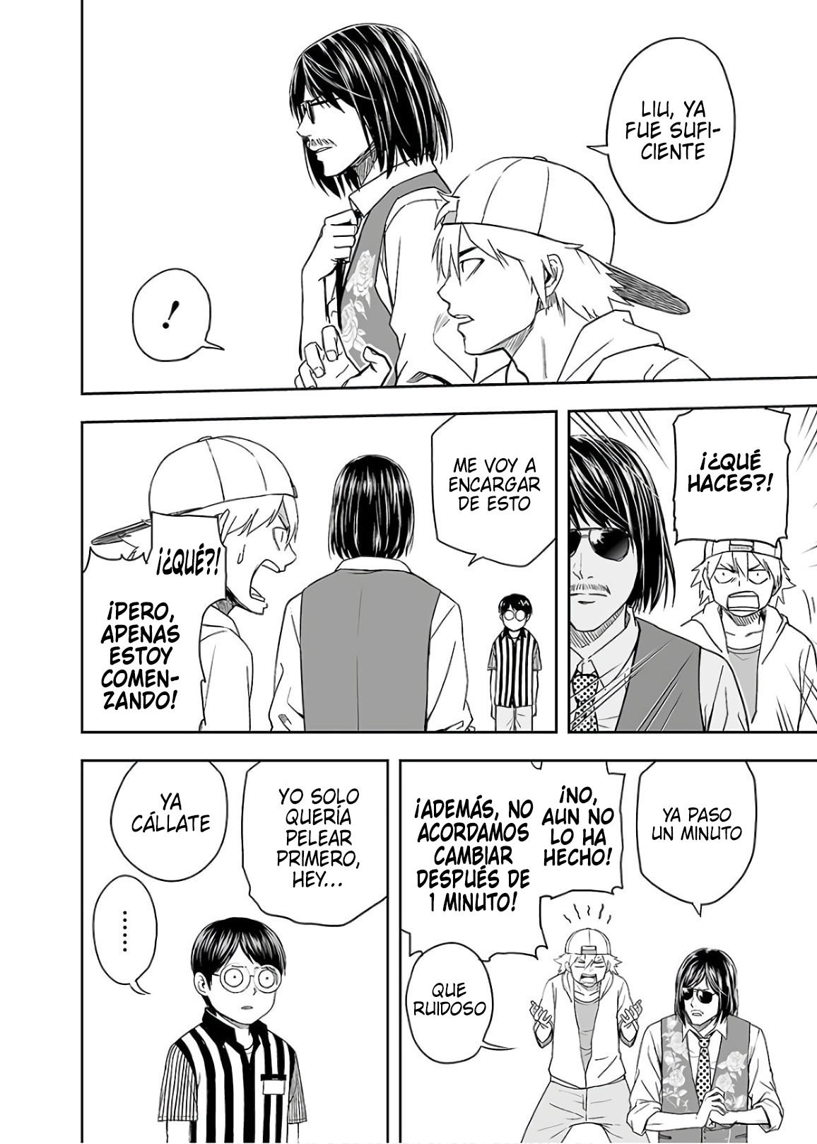 TSUYOSHI Capitulo 8: Lucha feroz página 12