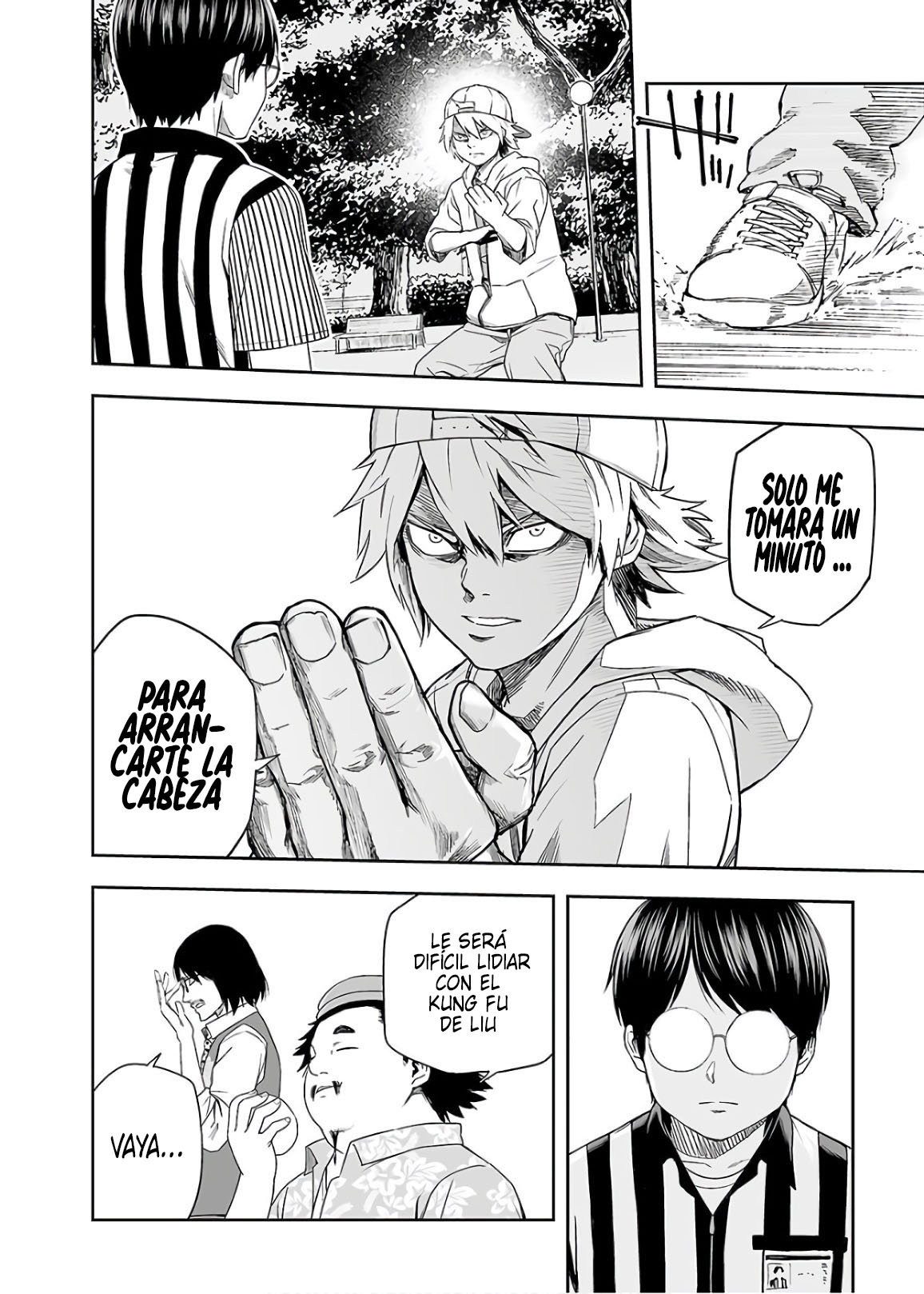 TSUYOSHI Capitulo 8: Lucha feroz página 8