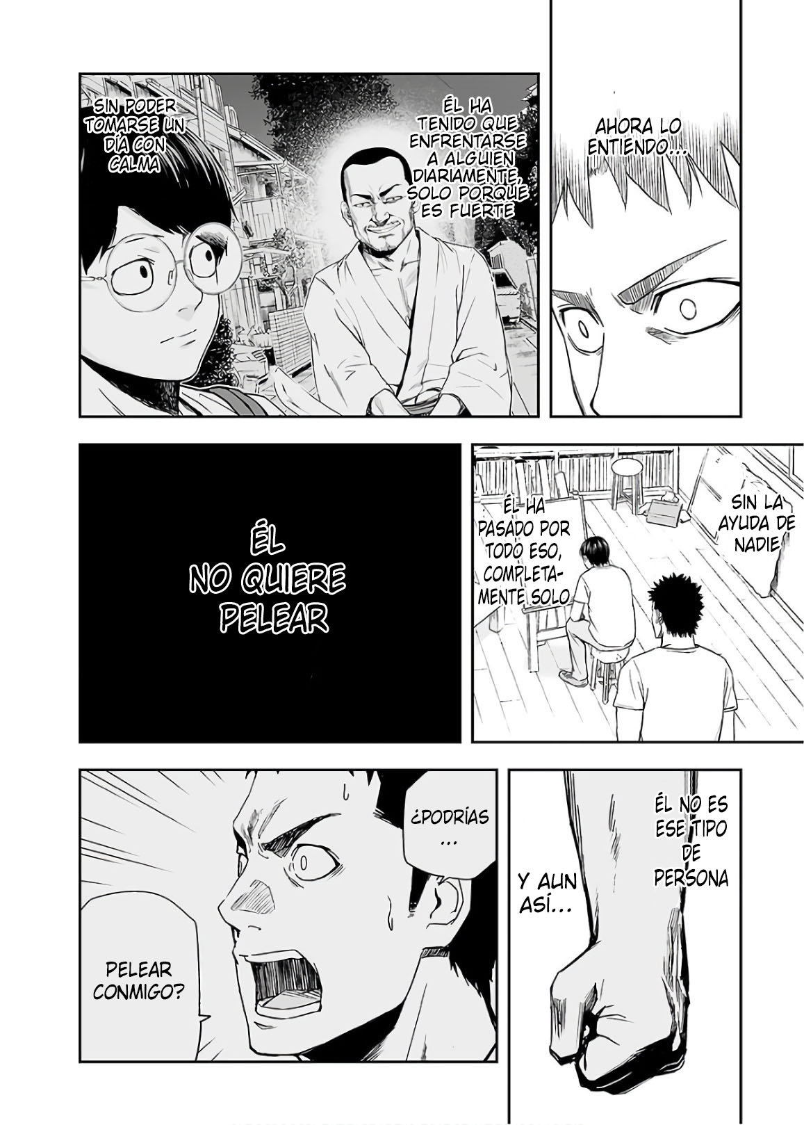 TSUYOSHI Capitulo 9: La angustia más fuerte página 14