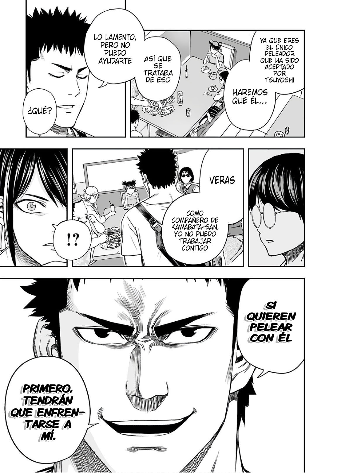 TSUYOSHI Capitulo 9: La angustia más fuerte página 19