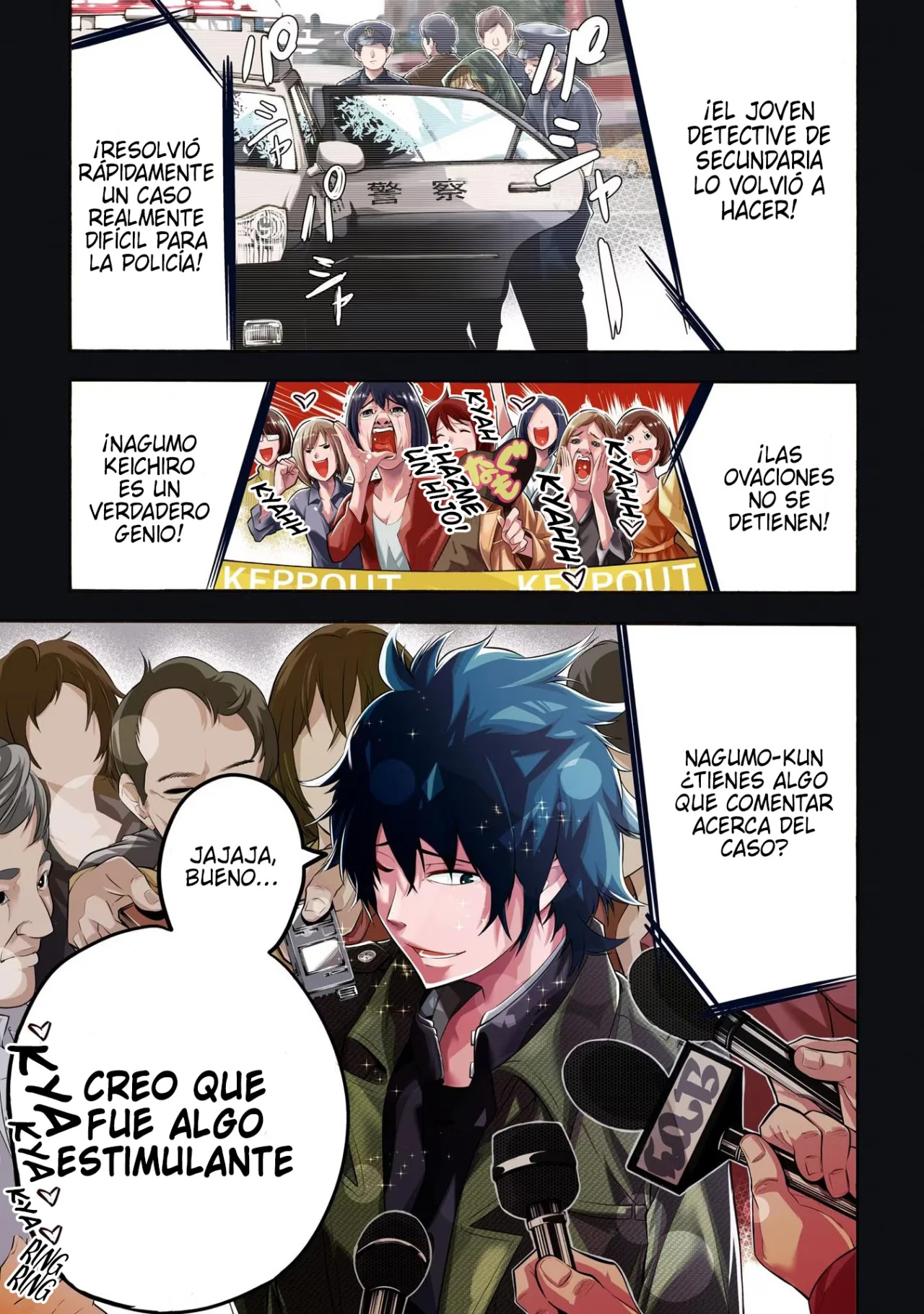 Mattaku Saikin no Tantei to Kitara Capitulo 1: El antiguo gran detective Nagumo Keichiro página 3