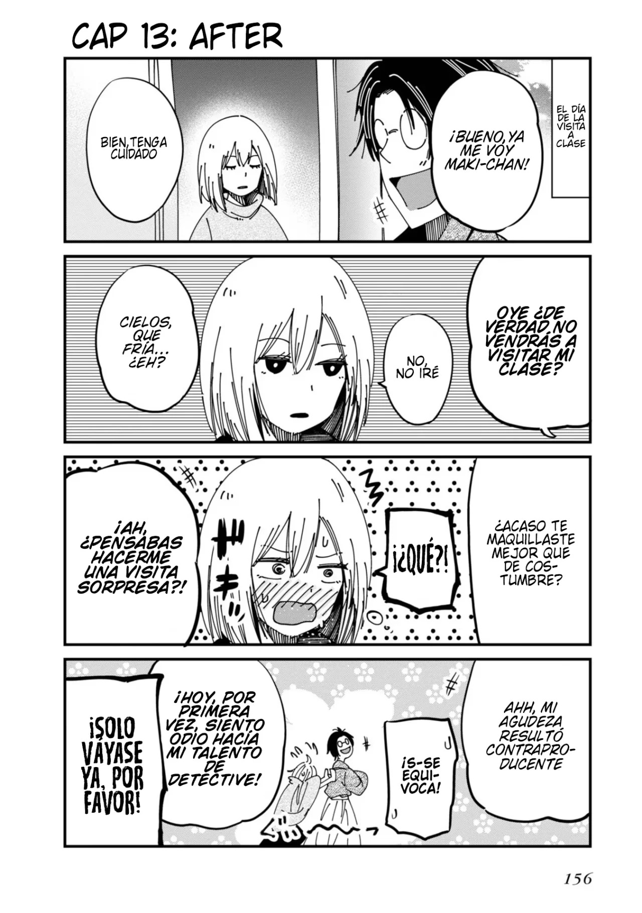 Mattaku Saikin no Tantei to Kitara Capitulo 13: Nagumo se vuelve padre página 33