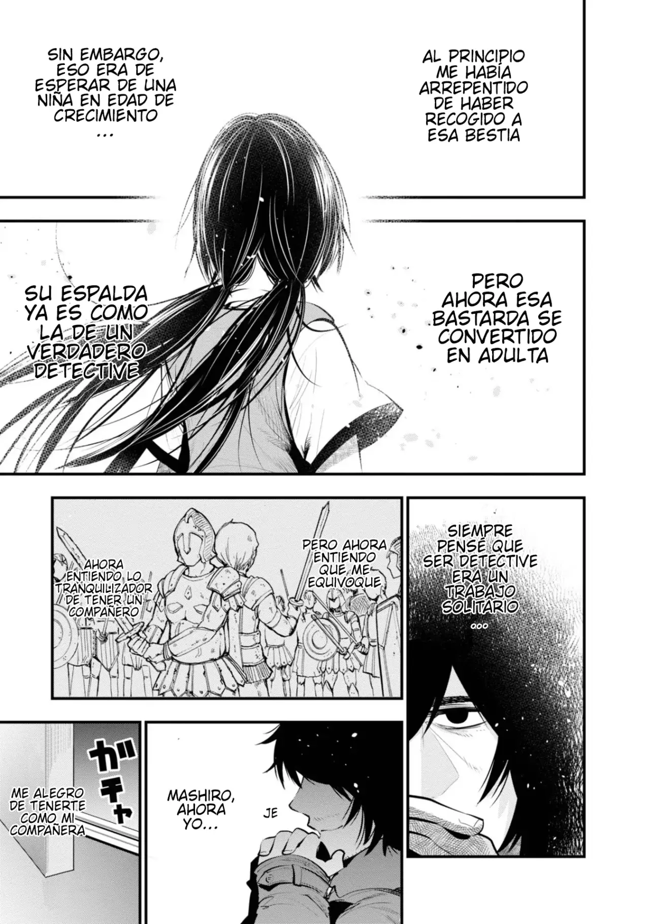 Mattaku Saikin no Tantei to Kitara Capitulo 15: Un buen detective habla con la mirada página 13