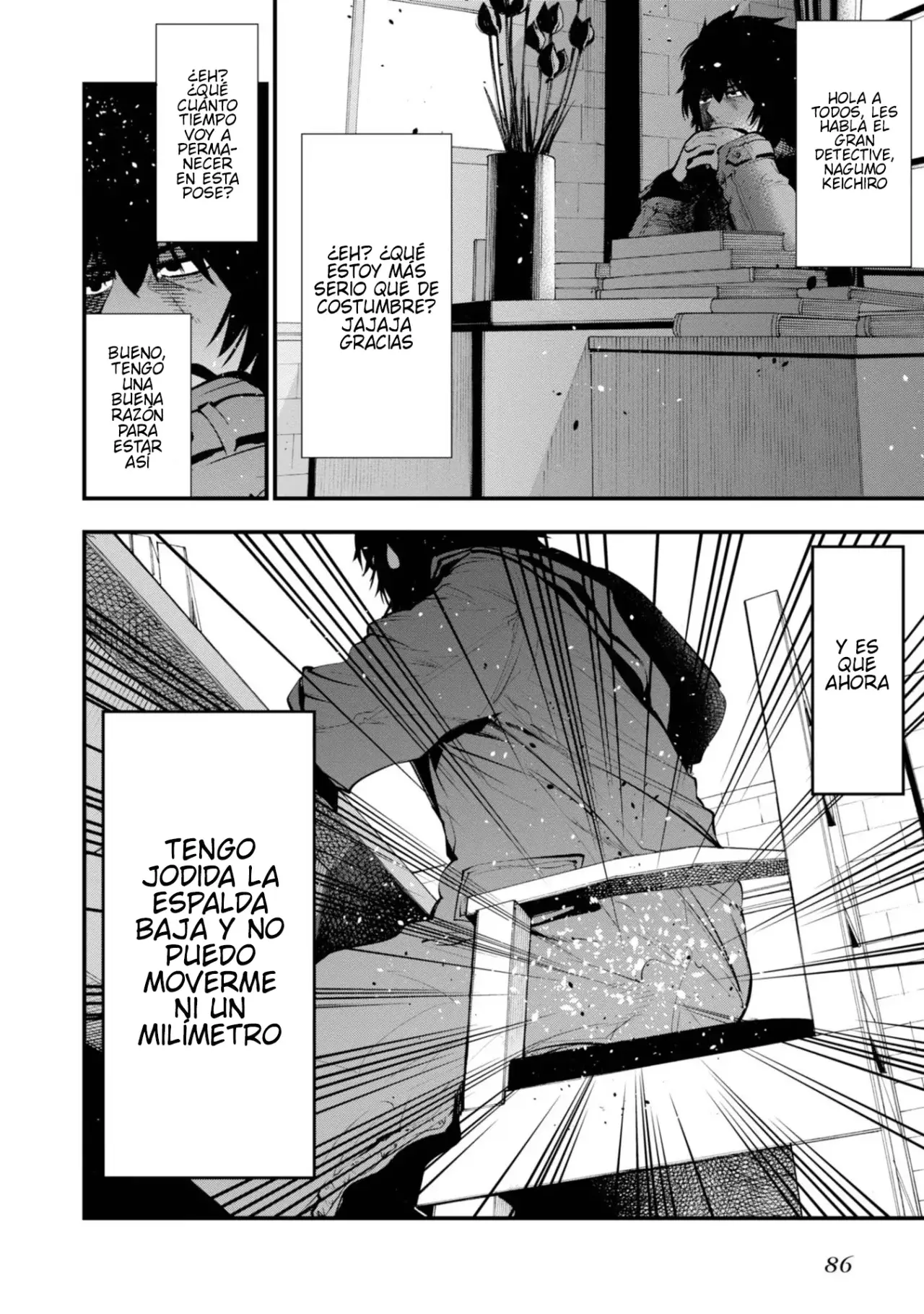 Mattaku Saikin no Tantei to Kitara Capitulo 15: Un buen detective habla con la mirada página 2