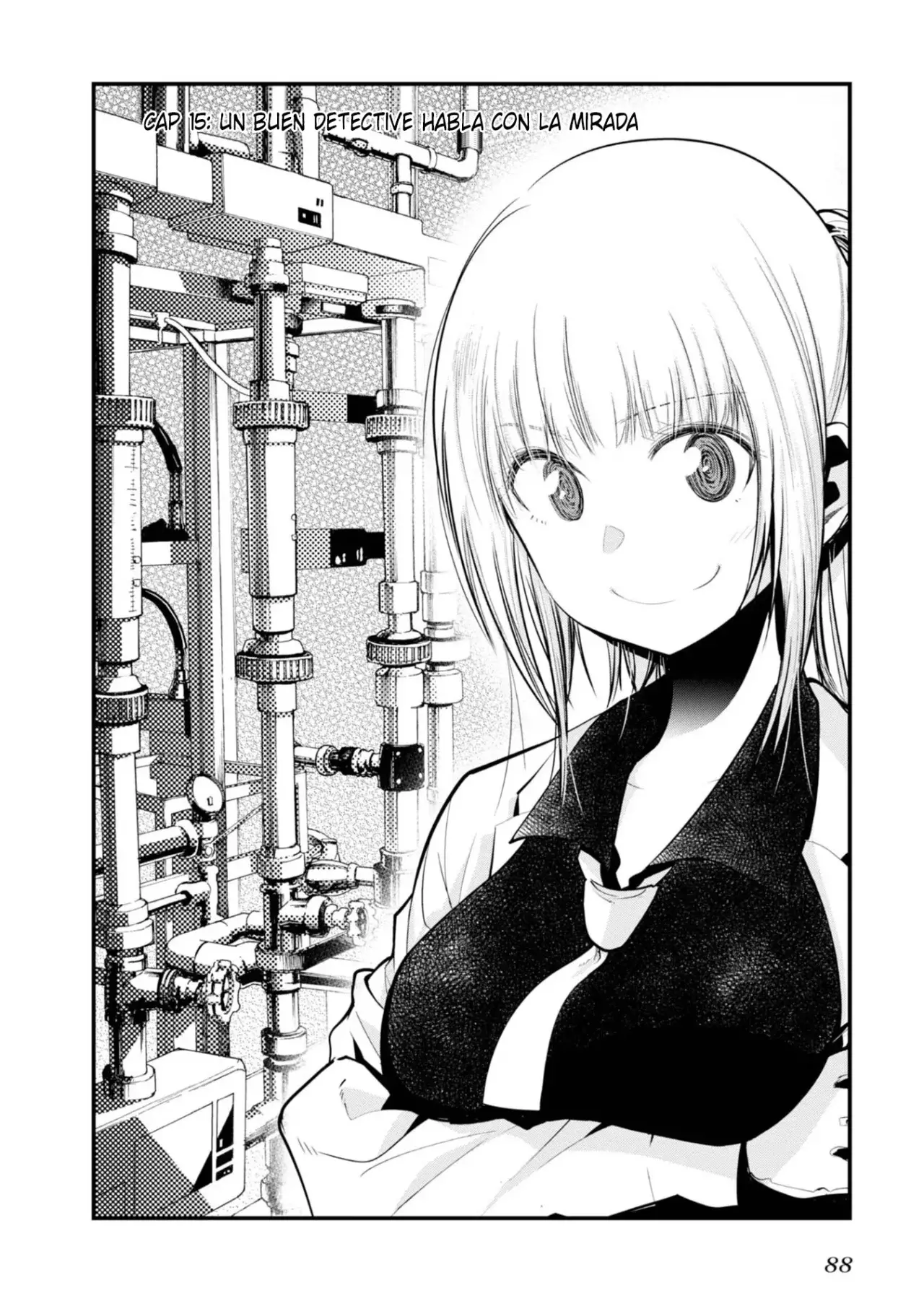 Mattaku Saikin no Tantei to Kitara Capitulo 15: Un buen detective habla con la mirada página 4