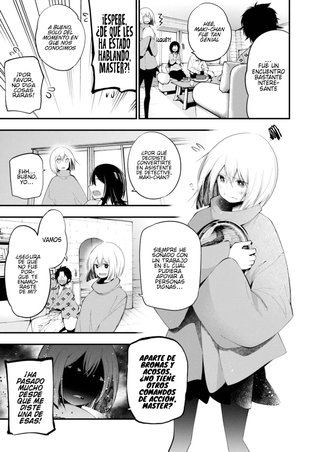 Mattaku Saikin no Tantei to Kitara Capitulo 21: Maki-chan y Asunaro página 15
