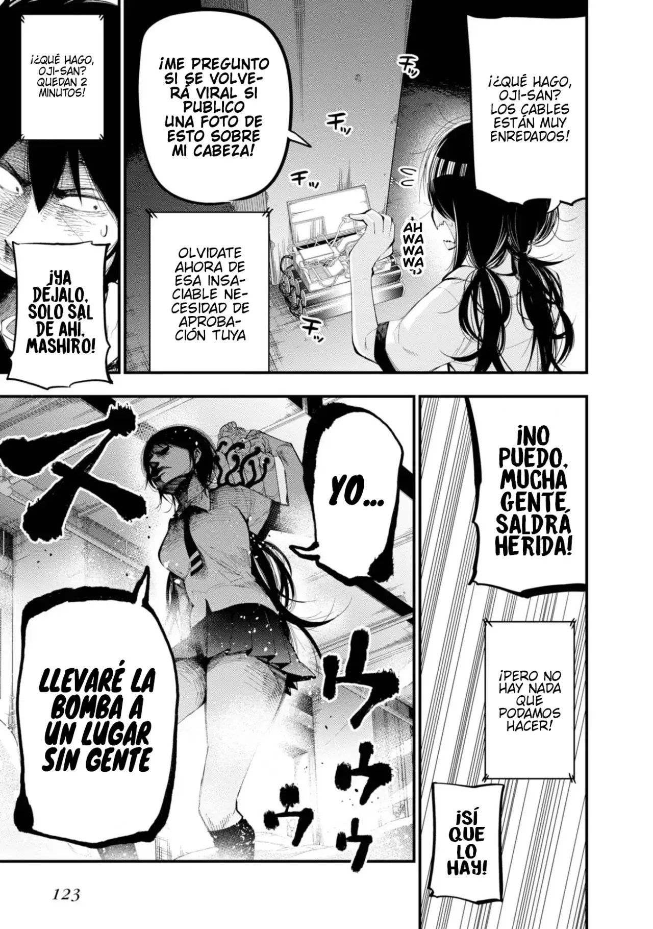 Mattaku Saikin no Tantei to Kitara Capitulo 22: Mashiro, 3 minutos antes de la explosión página 11