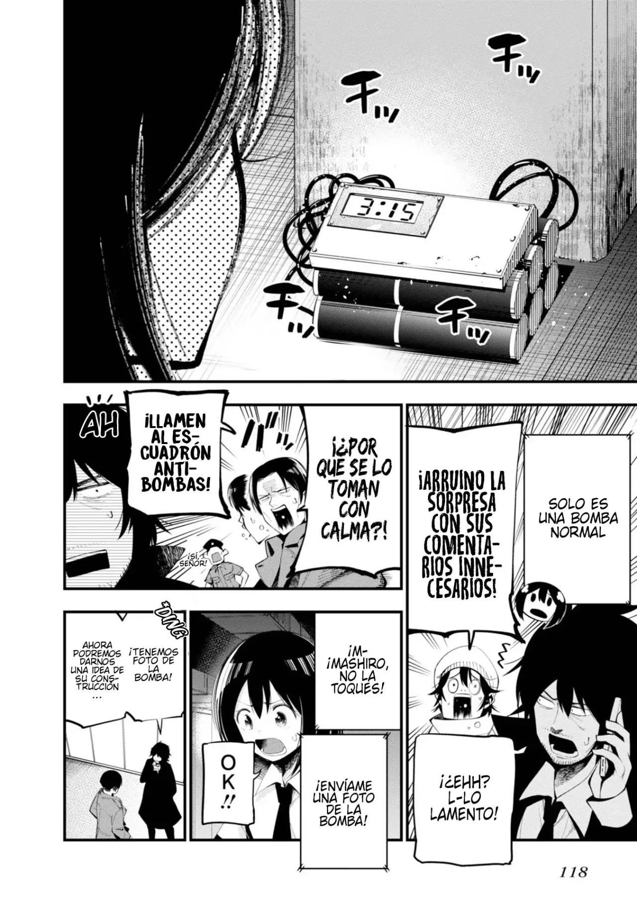 Mattaku Saikin no Tantei to Kitara Capitulo 22: Mashiro, 3 minutos antes de la explosión página 6