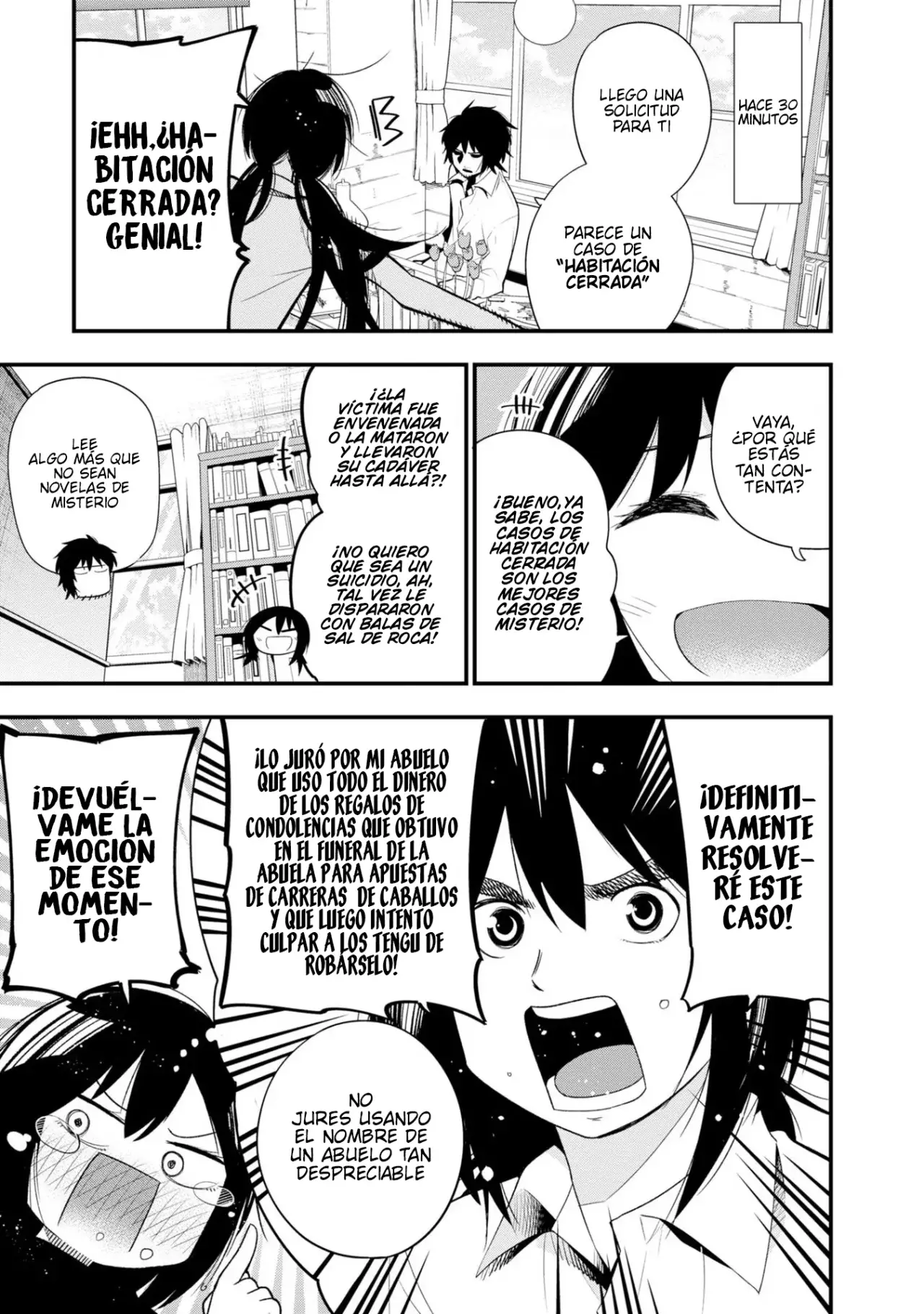 Mattaku Saikin no Tantei to Kitara Capitulo 32: El polvoriento caso de habitación cerrada de Mashiro, parte 1 página 3