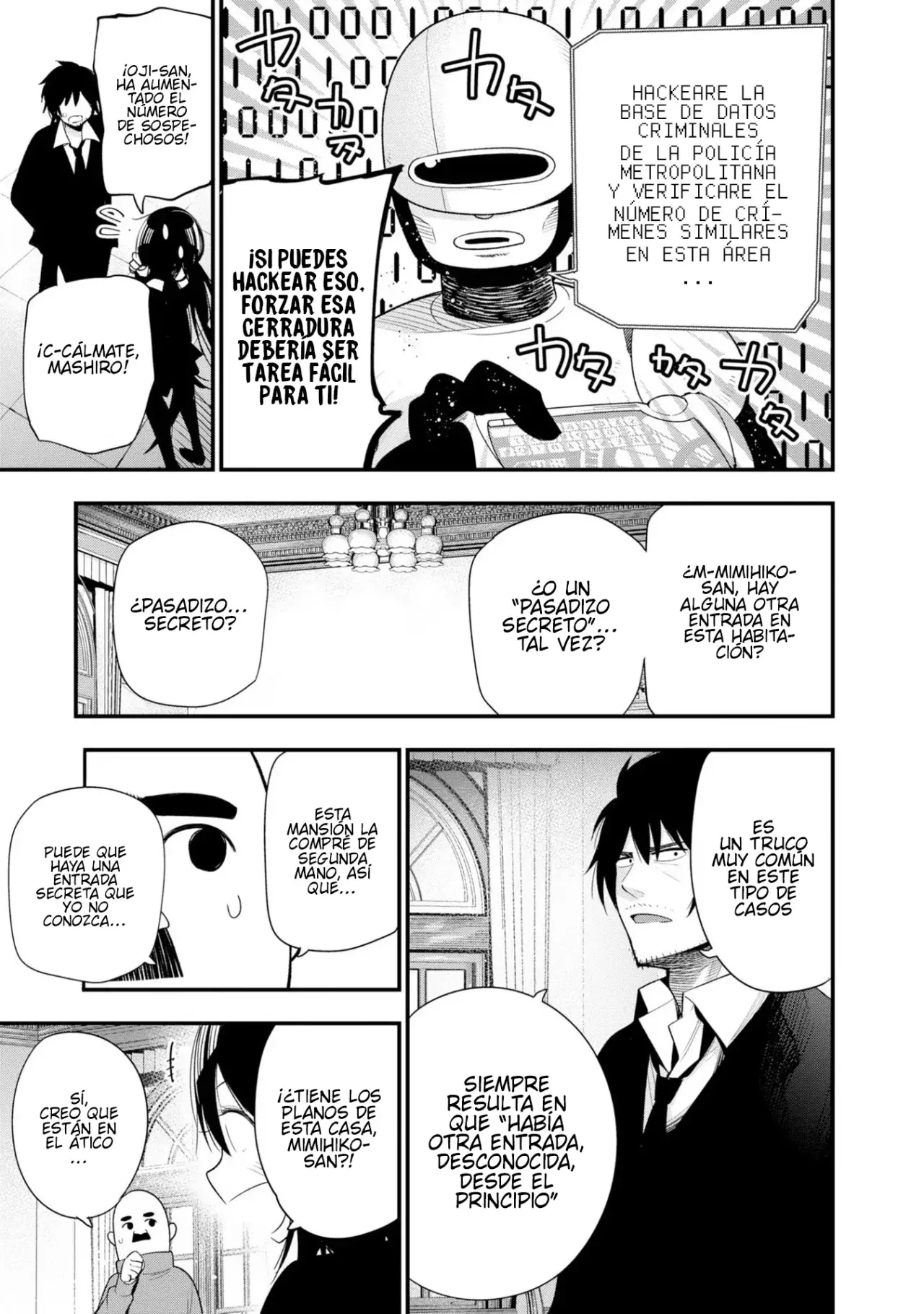 Mattaku Saikin no Tantei to Kitara Capitulo 32: El polvoriento caso de habitación cerrada de Mashiro, parte 1 página 9