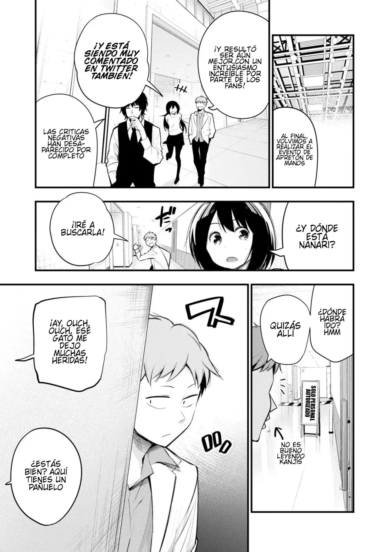 Mattaku Saikin no Tantei to Kitara Capitulo 37: Evento de apretón de manos en la agencia de detectives página 13