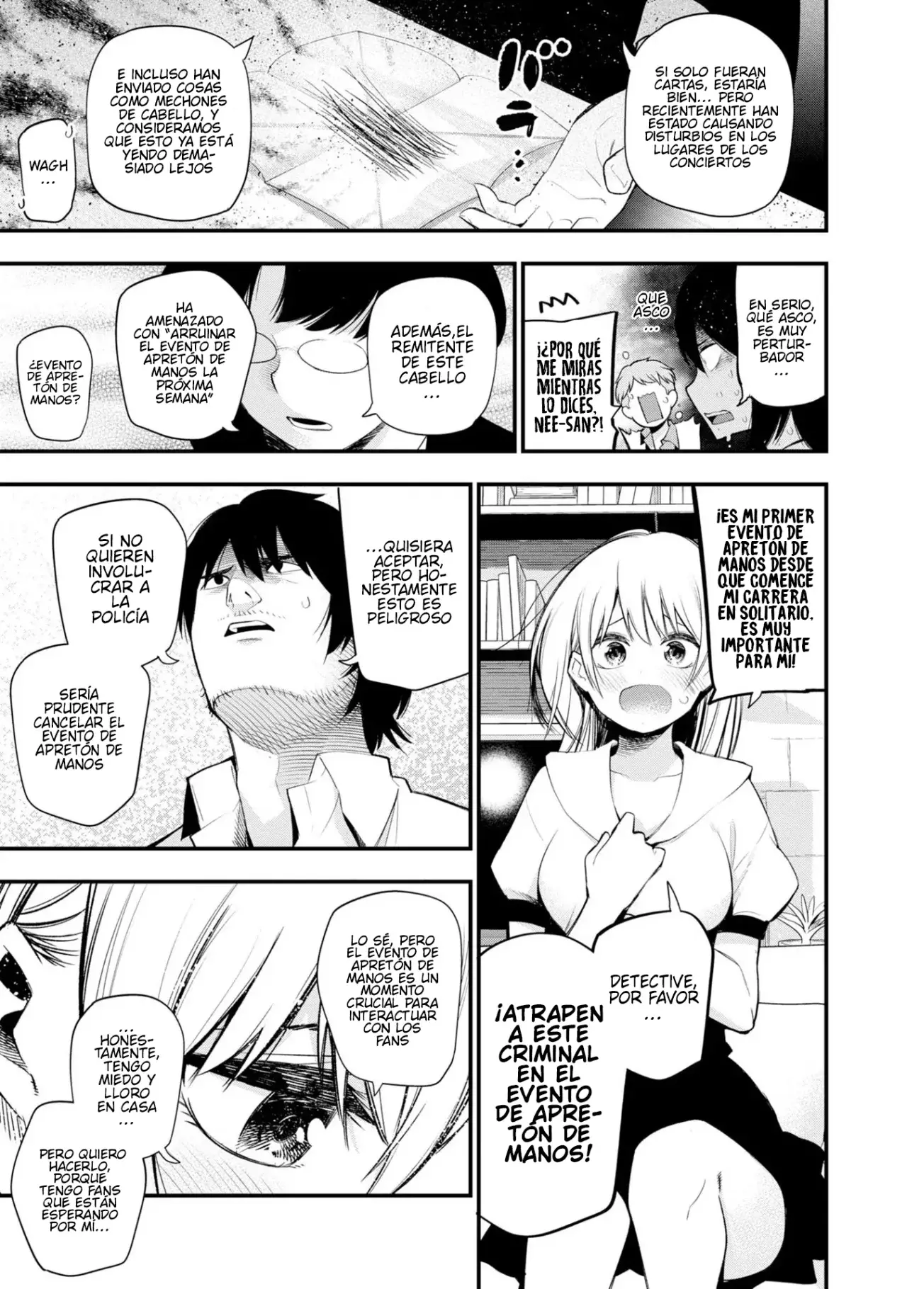 Mattaku Saikin no Tantei to Kitara Capitulo 37: Evento de apretón de manos en la agencia de detectives página 5