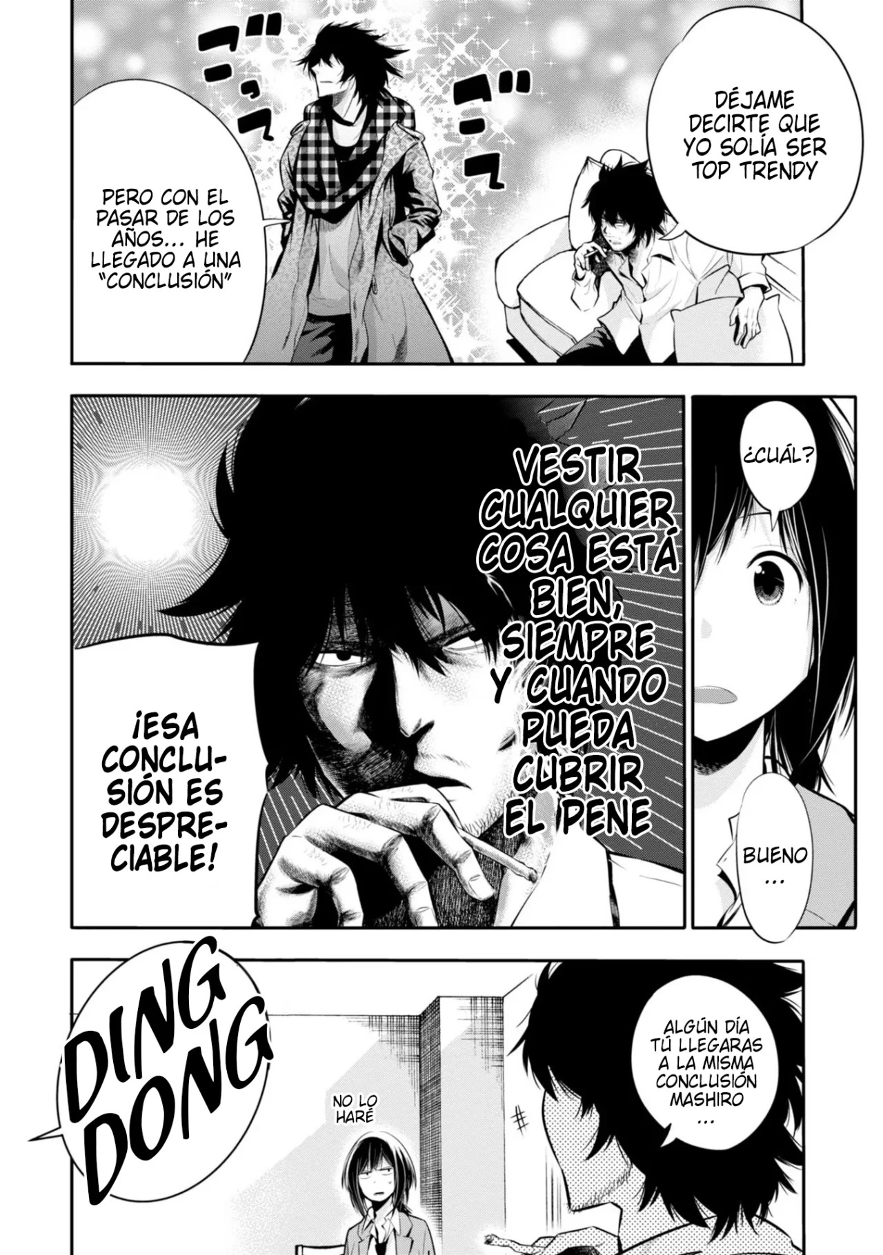 Mattaku Saikin no Tantei to Kitara Capitulo 4: Ex-top trendy, Nagumo página 4