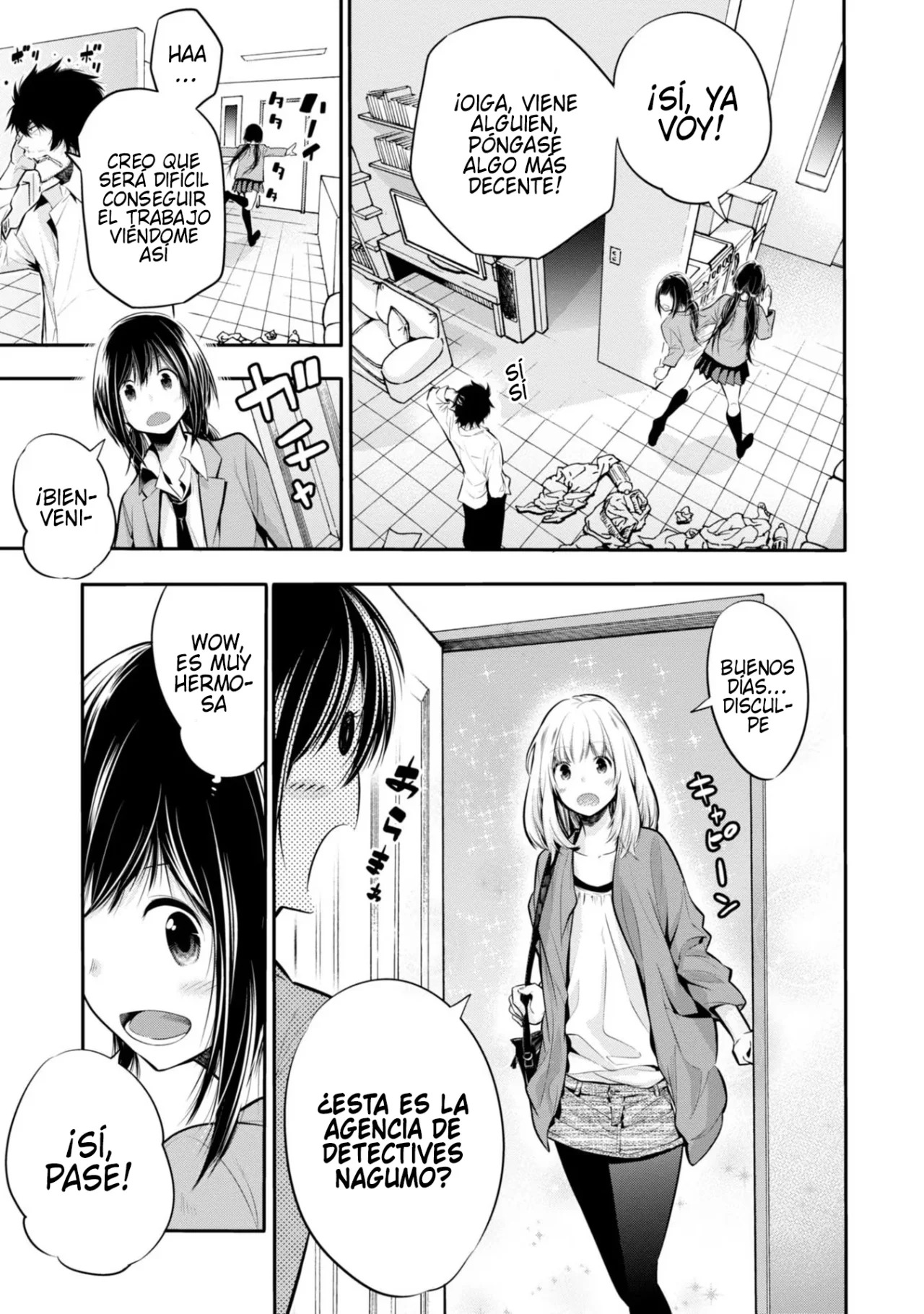 Mattaku Saikin no Tantei to Kitara Capitulo 4: Ex-top trendy, Nagumo página 5