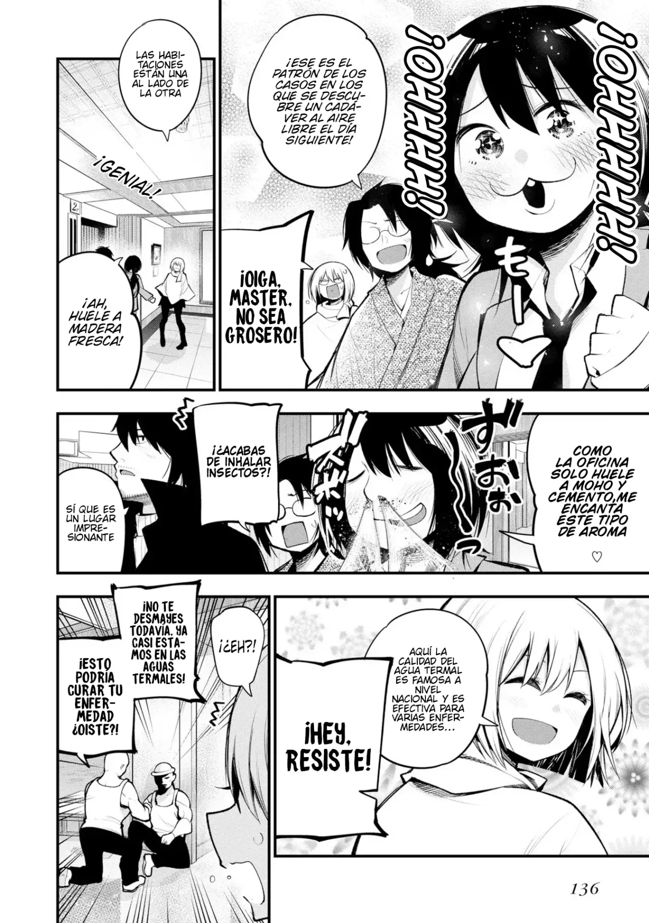 Mattaku Saikin no Tantei to Kitara Capitulo 40: El caso del asesinato al vapor de Mashiro, Parte 1 página 8