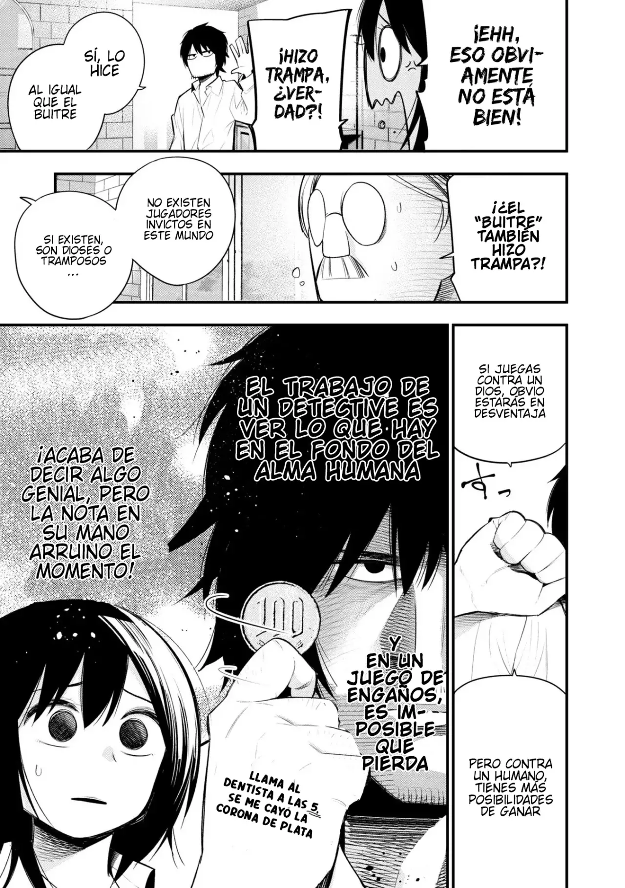 Mattaku Saikin no Tantei to Kitara Capitulo 42: En los juegos de apuestas, la distracción lo es todo página 7