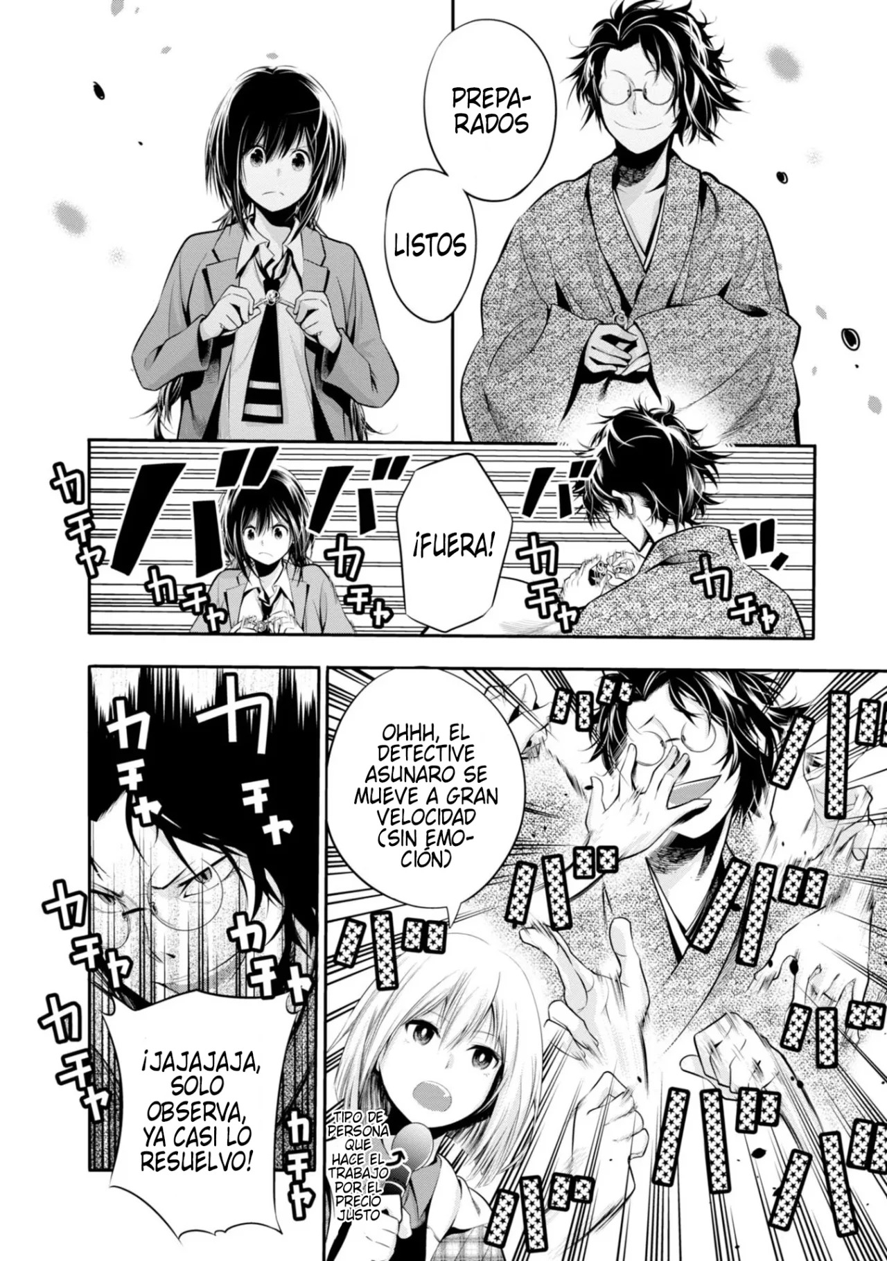 Mattaku Saikin no Tantei to Kitara Capitulo 5: El gran detective Asunaro página 14