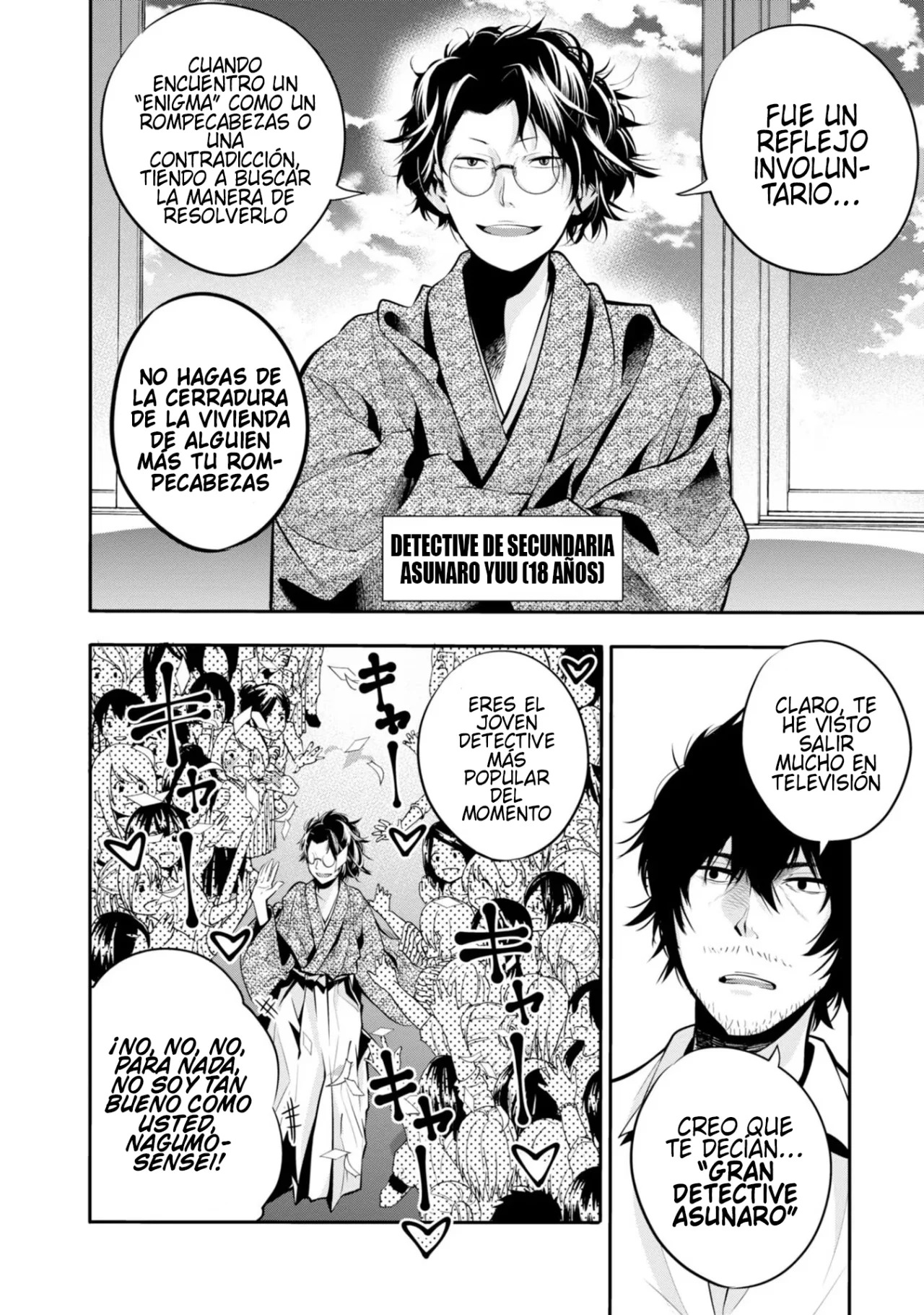 Mattaku Saikin no Tantei to Kitara Capitulo 5: El gran detective Asunaro página 6
