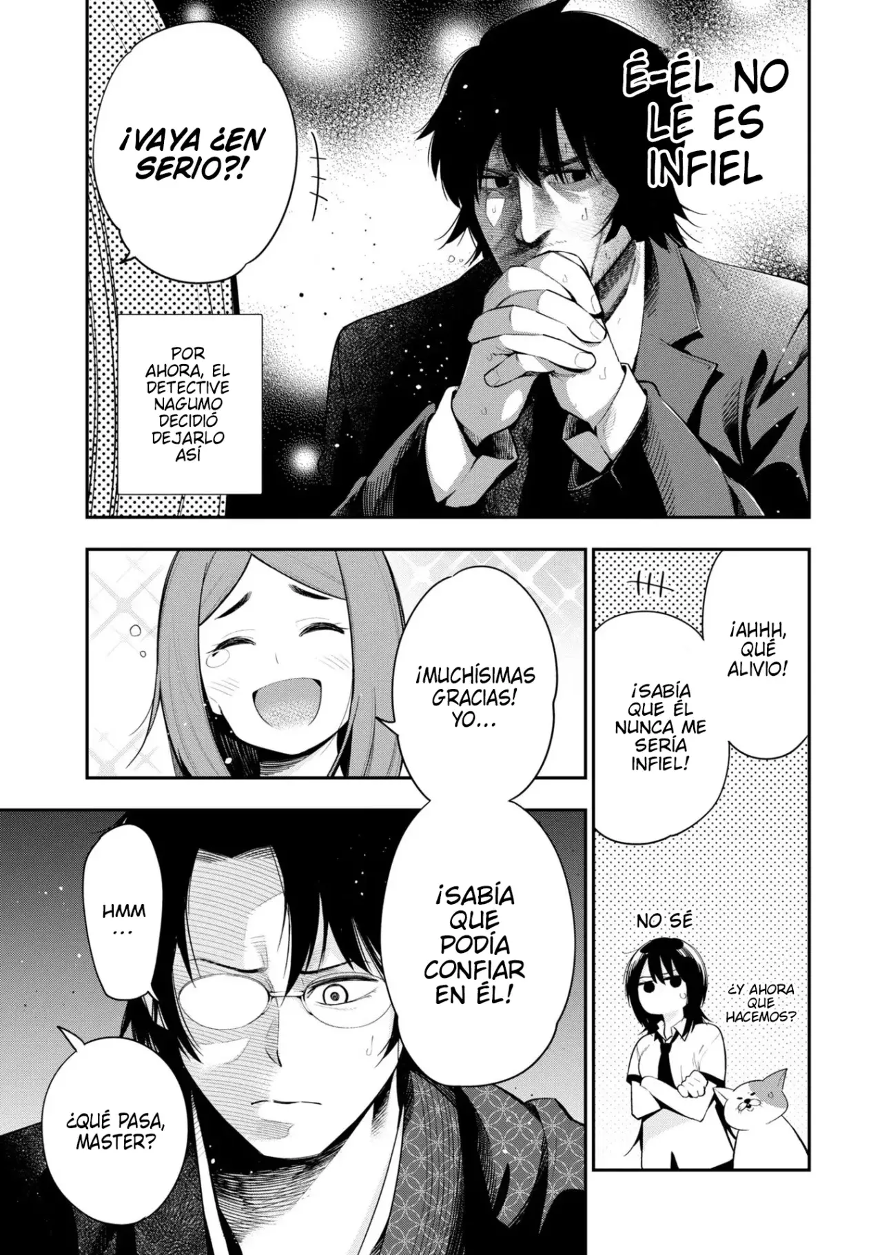 Mattaku Saikin no Tantei to Kitara Capitulo 51: Para investigaciones prenupciales, llame a la agencia de detectives Nagumo página 15