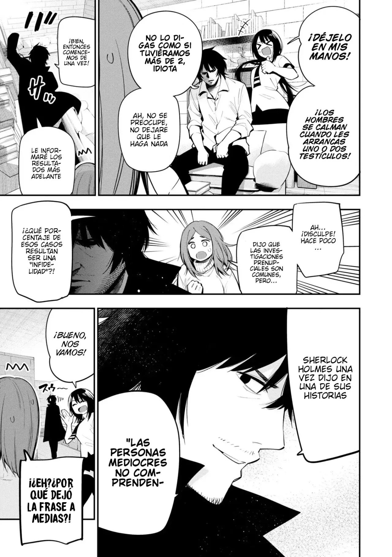 Mattaku Saikin no Tantei to Kitara Capitulo 51: Para investigaciones prenupciales, llame a la agencia de detectives Nagumo página 5