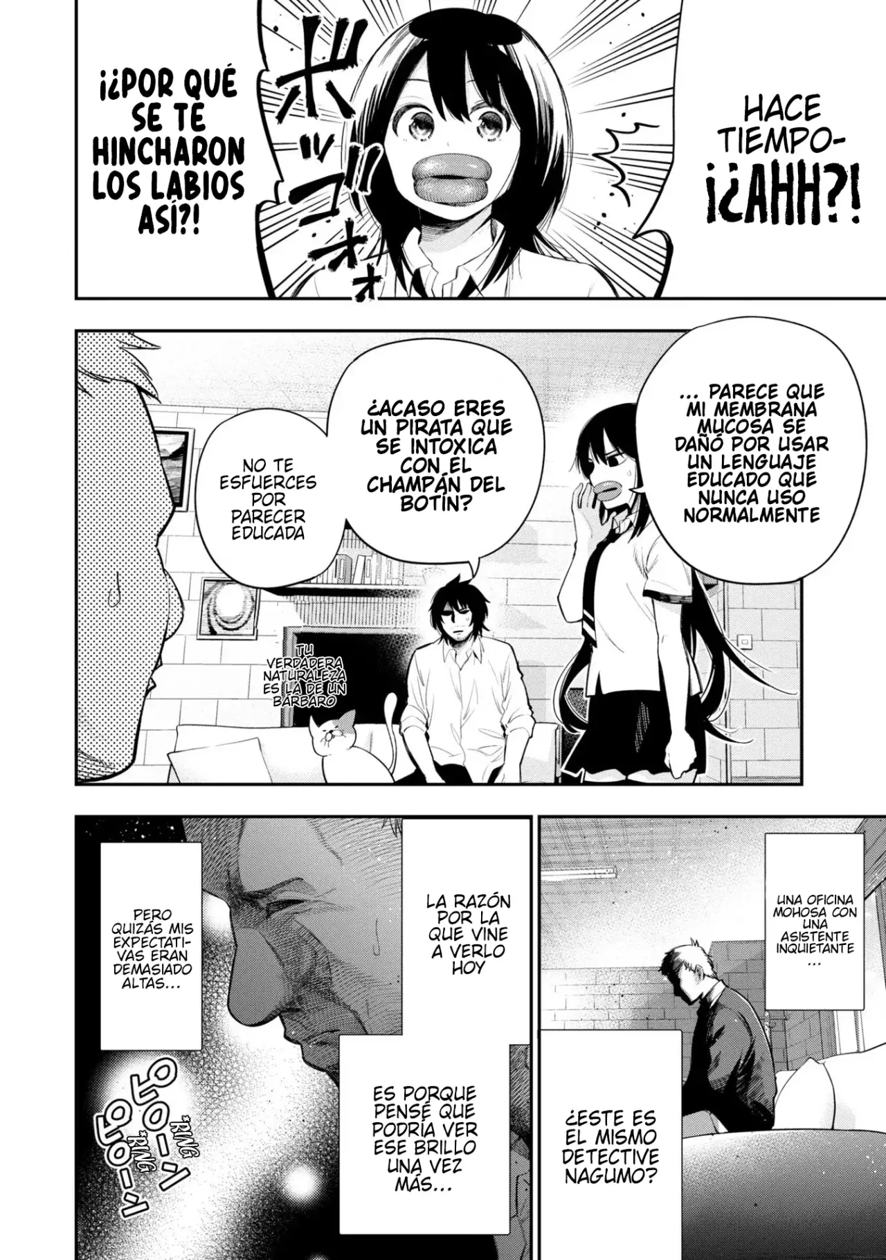Mattaku Saikin no Tantei to Kitara Capitulo 55: El hombre que conoce el pasado de Nagumo página 8