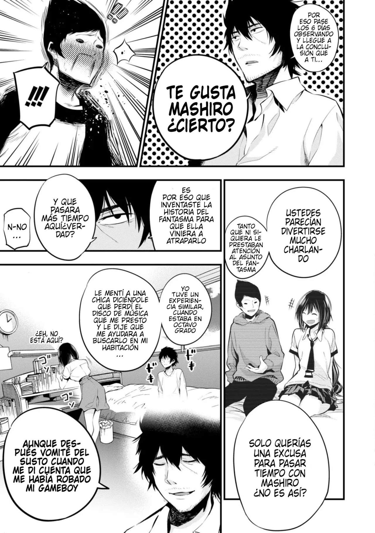 Mattaku Saikin no Tantei to Kitara Capitulo 7: Cuando trates con fantasmas, apunta a las rodillas página 23