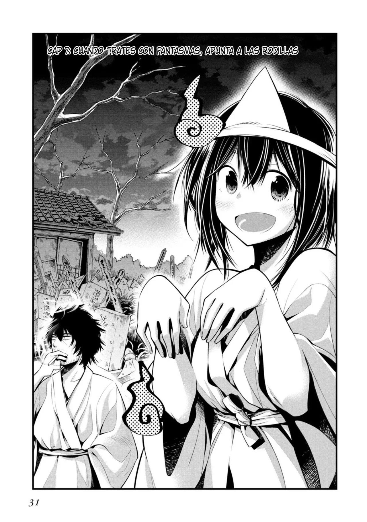 Mattaku Saikin no Tantei to Kitara Capitulo 7: Cuando trates con fantasmas, apunta a las rodillas página 3
