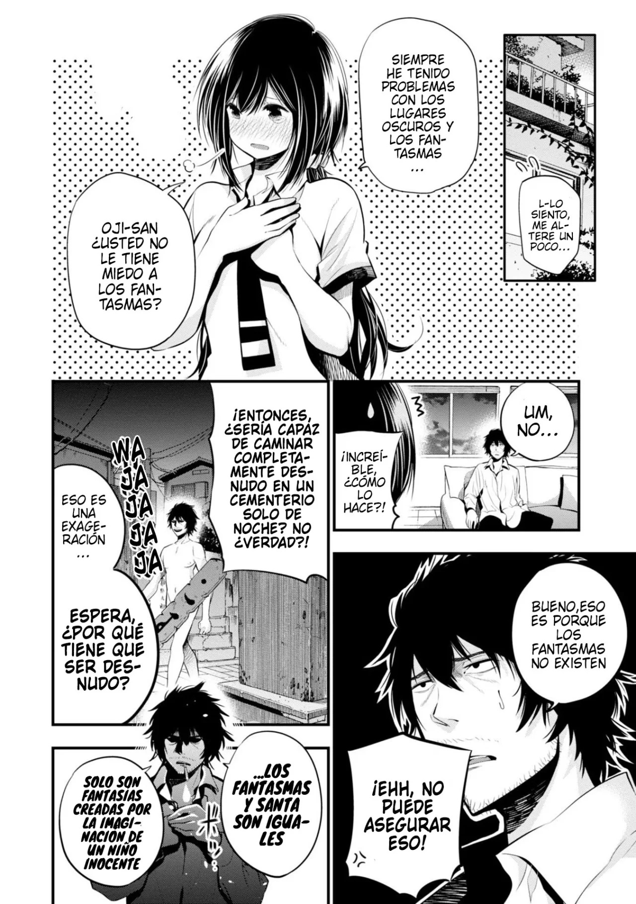 Mattaku Saikin no Tantei to Kitara Capitulo 7: Cuando trates con fantasmas, apunta a las rodillas página 4