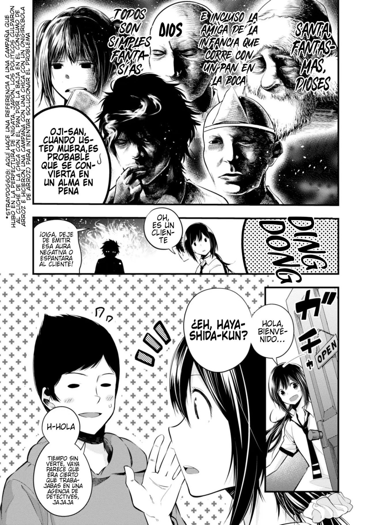 Mattaku Saikin no Tantei to Kitara Capitulo 7: Cuando trates con fantasmas, apunta a las rodillas página 5